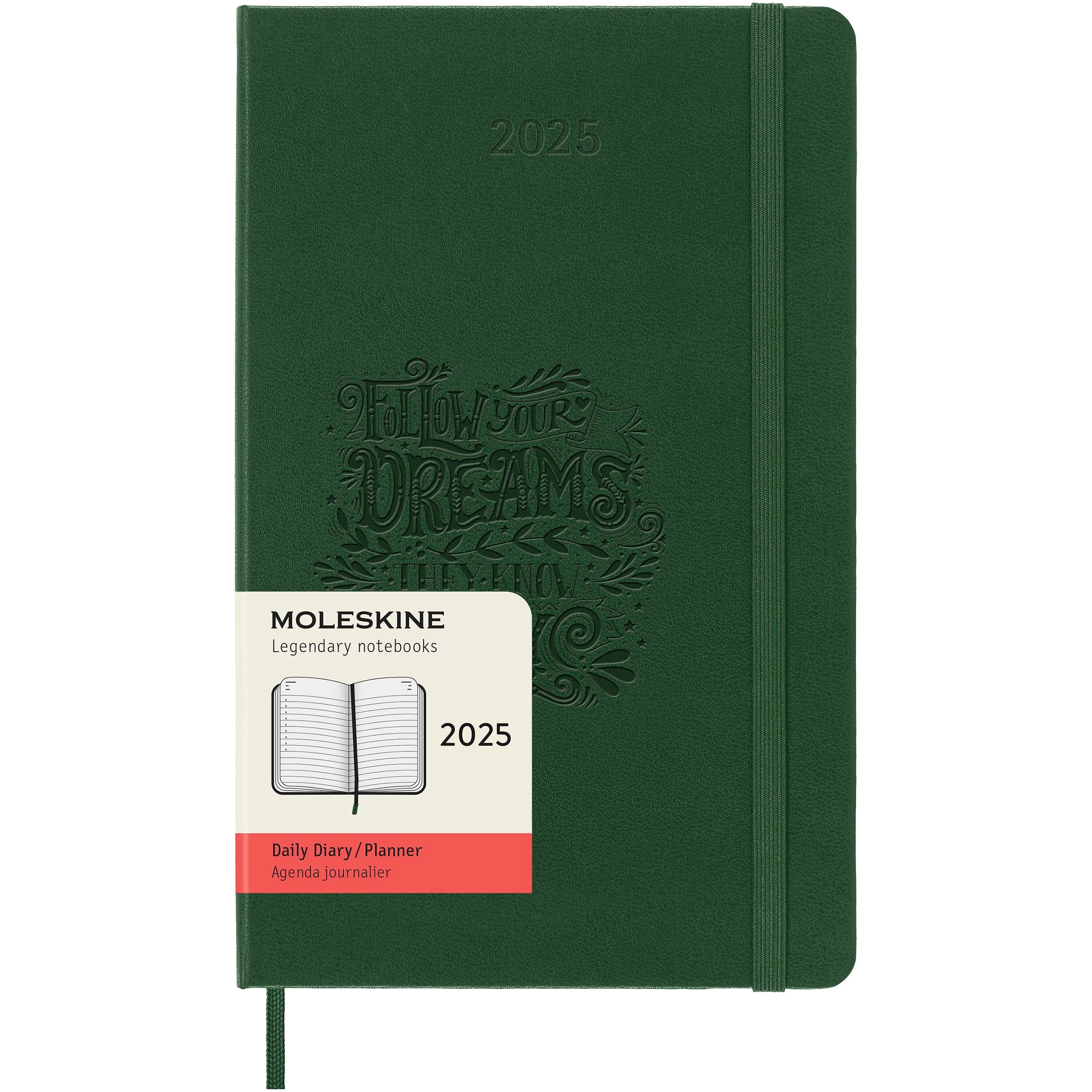 Large Moleskine Hard Cover 12 Month Daily Planner