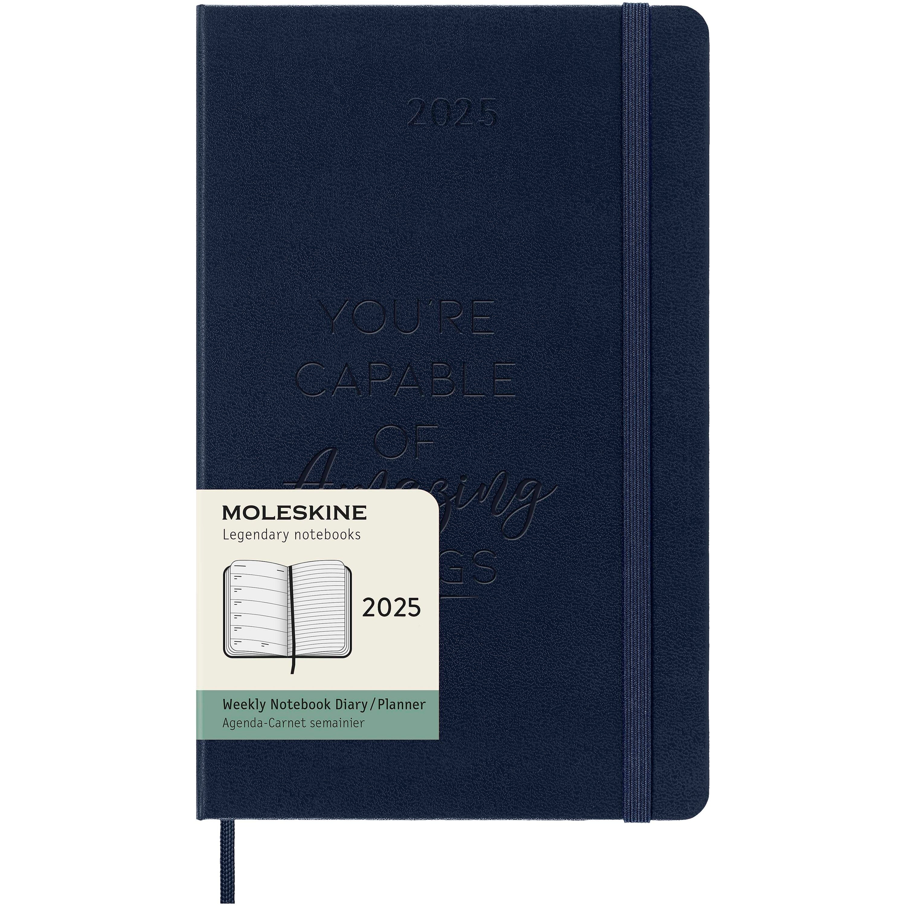 Luxury Large Moleskine Hard Weekly Planner