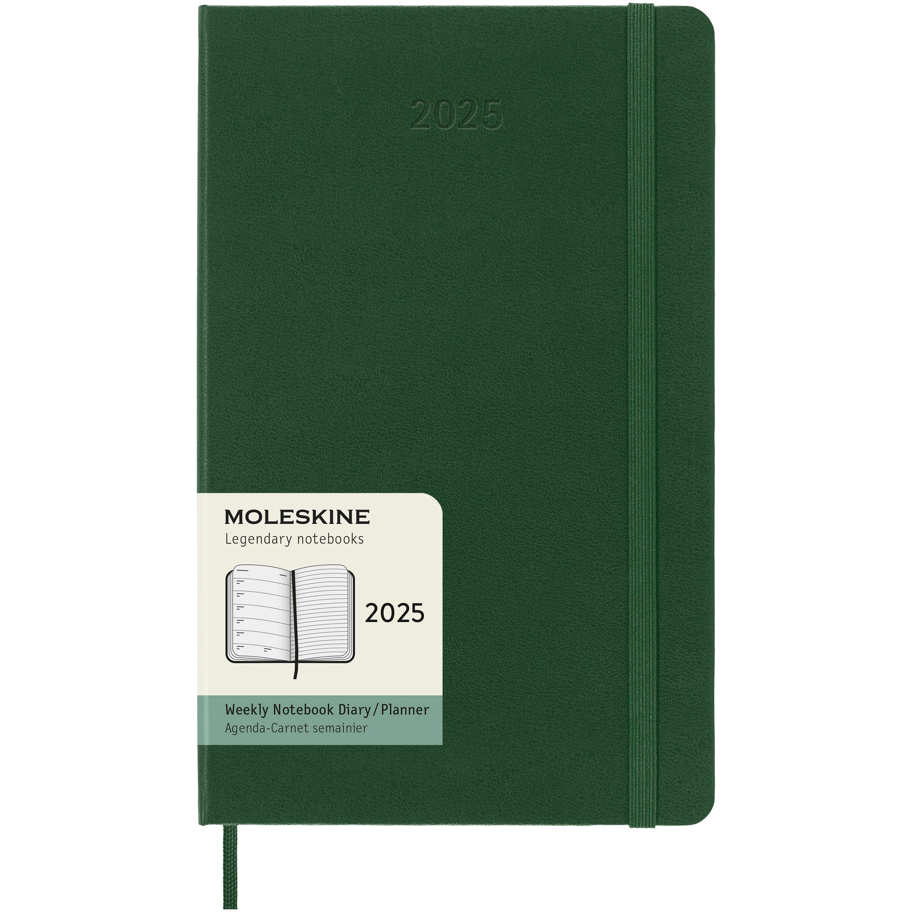 Luxury Large Moleskine Hard Weekly Planner