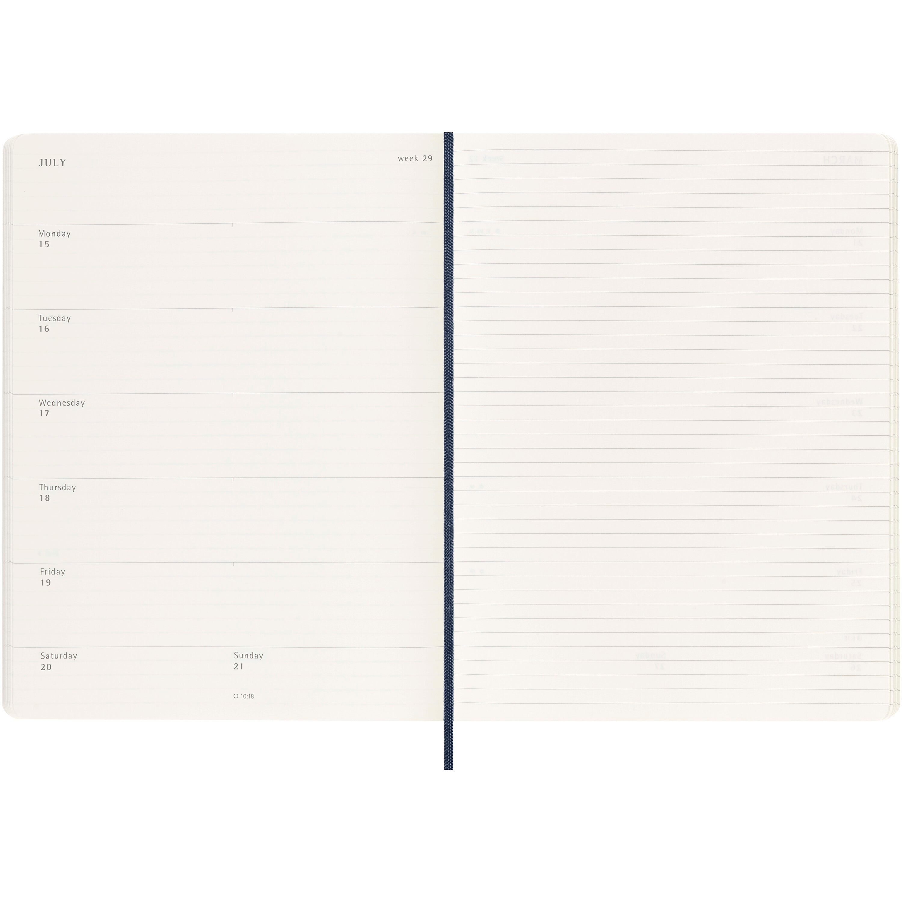 XL Moleskine Planner