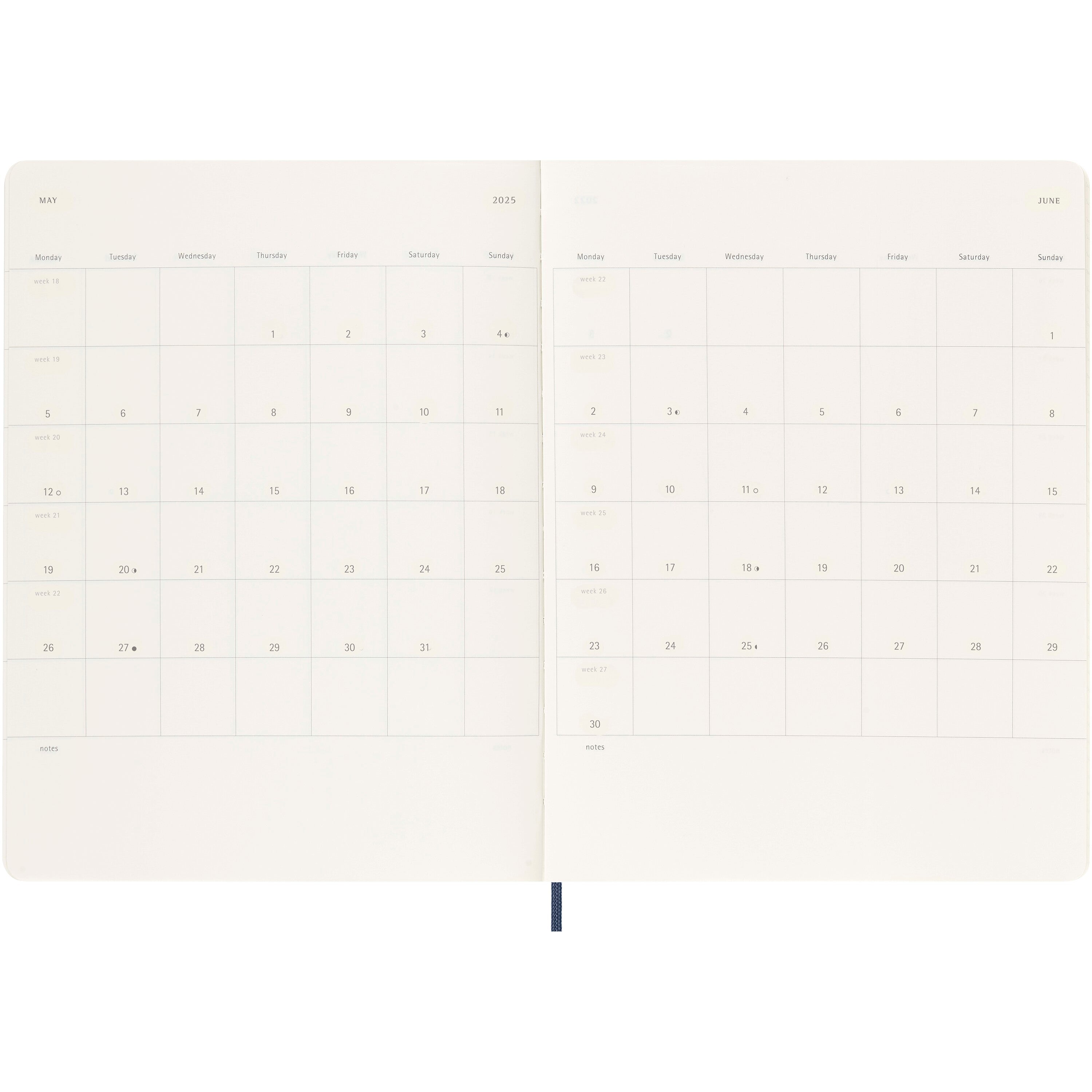 XL Moleskine Planner