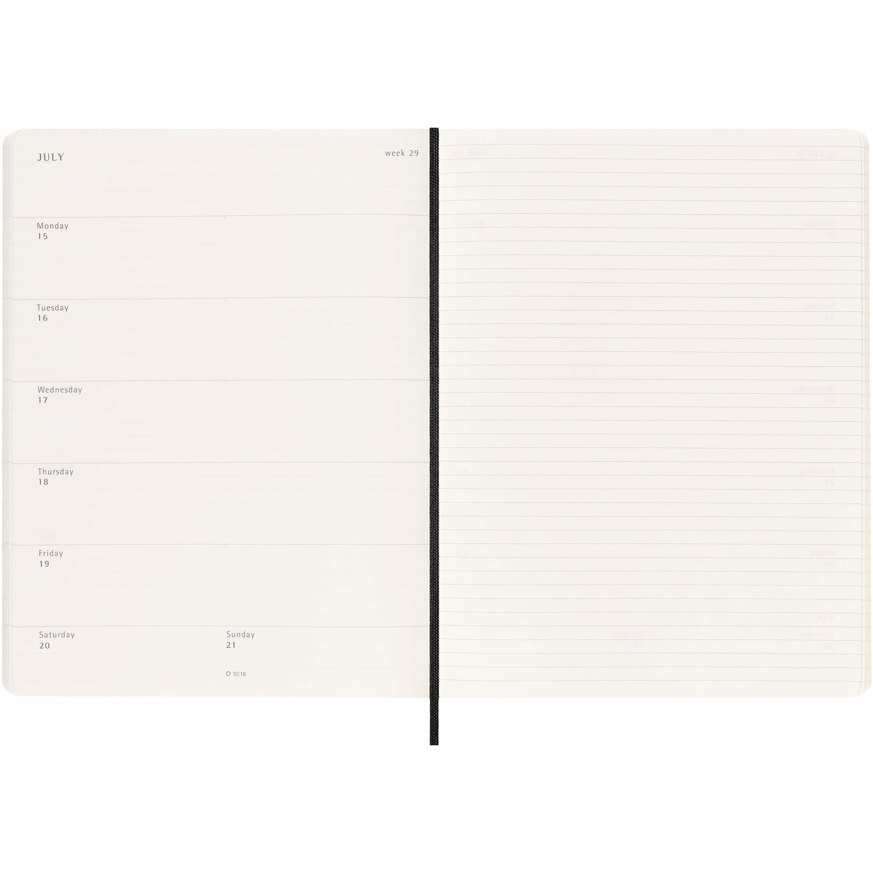 XL Moleskine Planner