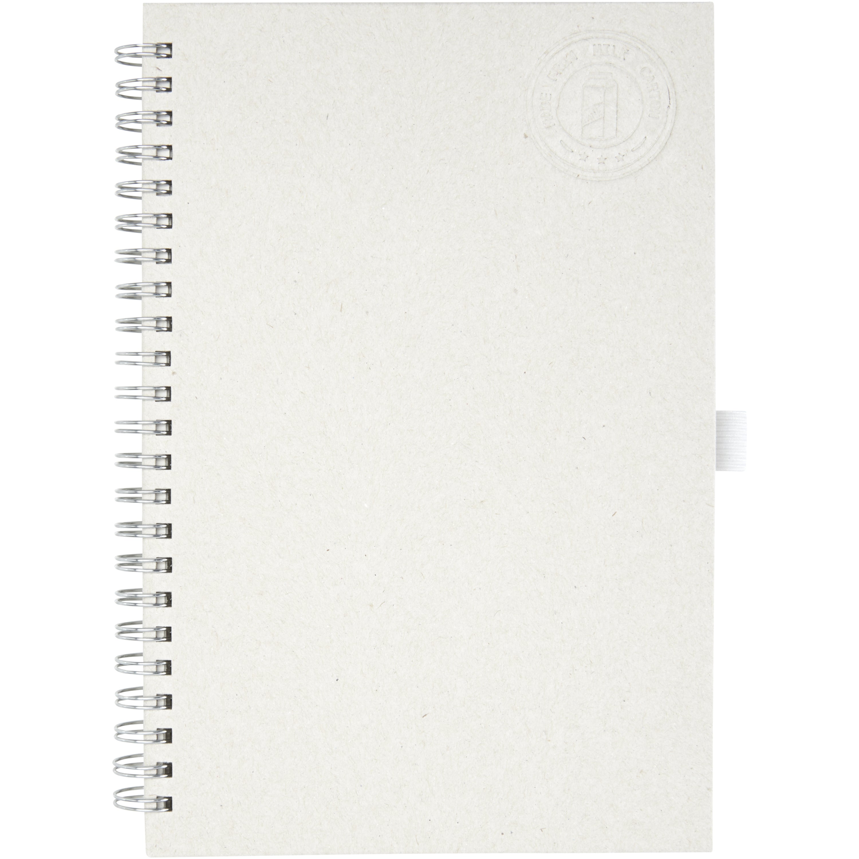 A5 Recycled Milk Carton Spiral Notebook