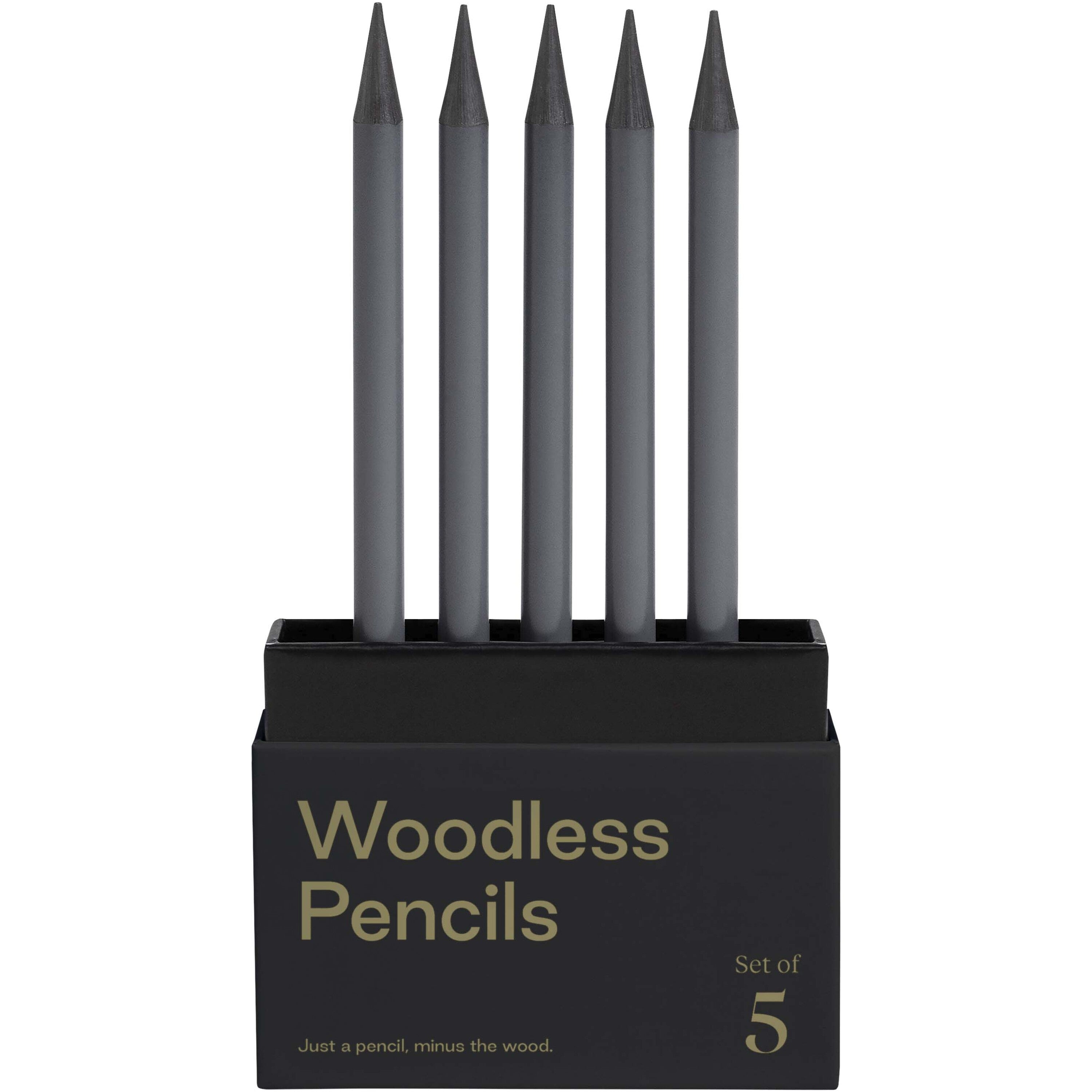 5-Pack 2B Woodless Graphite Pencils