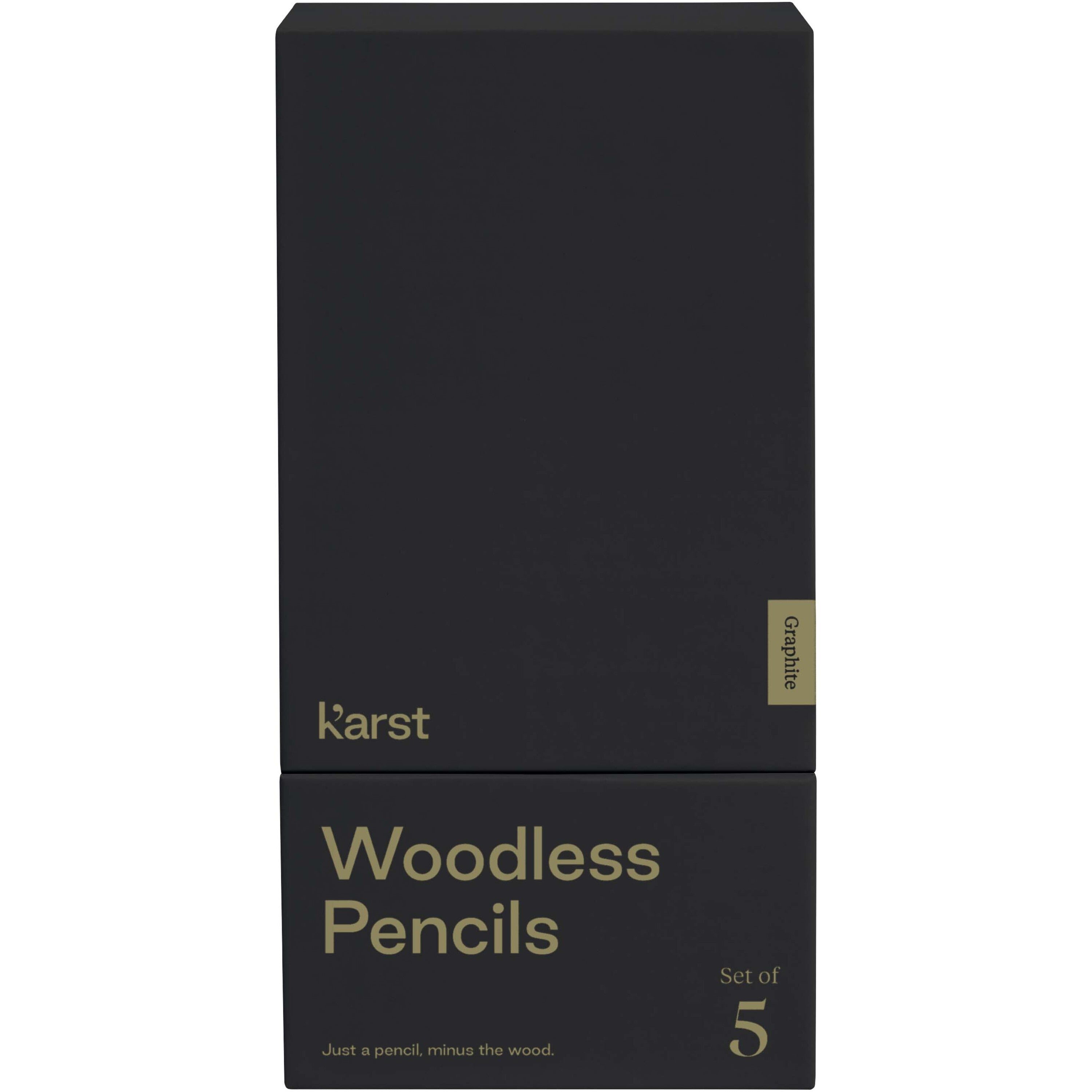 5-Pack 2B Woodless Graphite Pencils