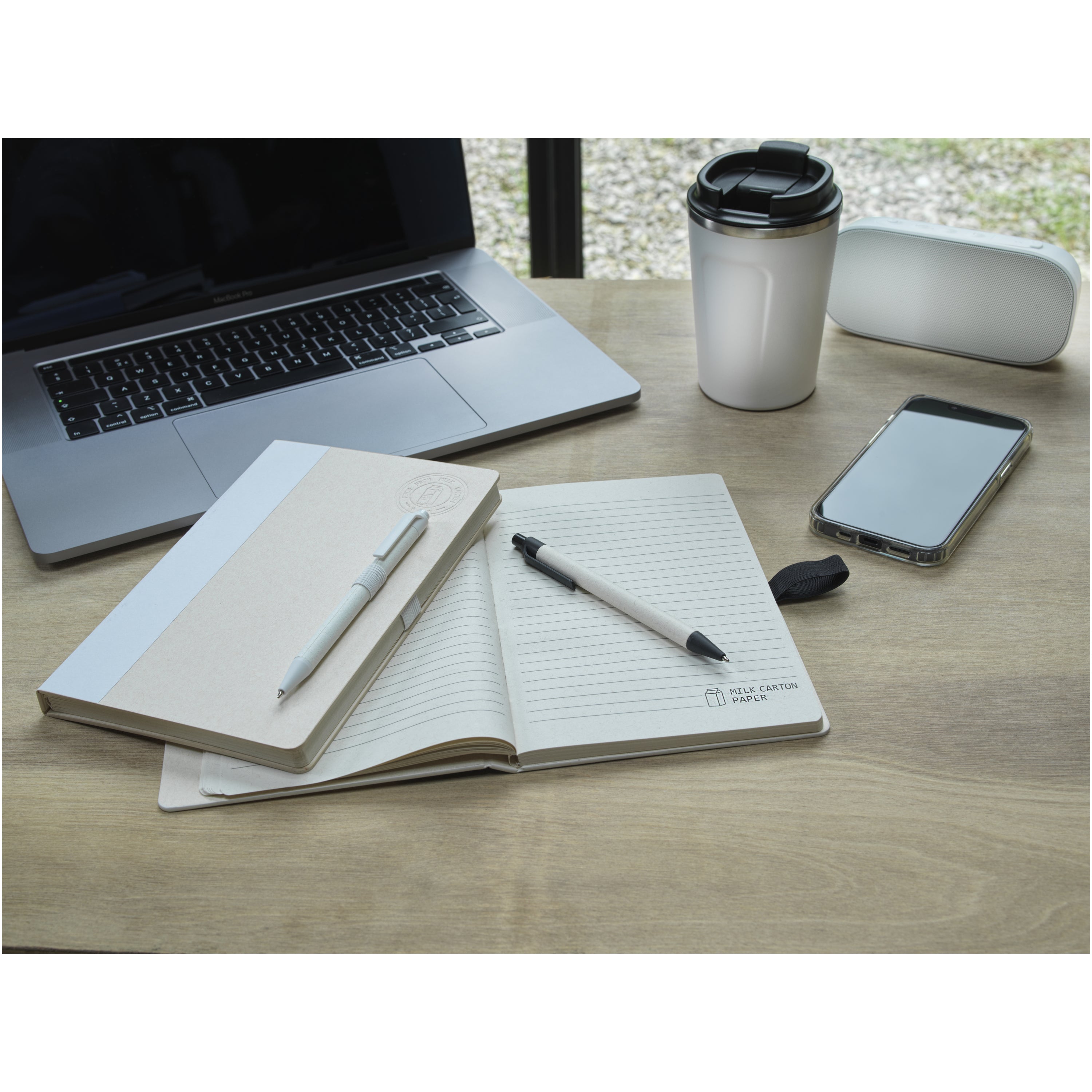 Dream A5 Recycled Milk Carton Notebook and Pen set