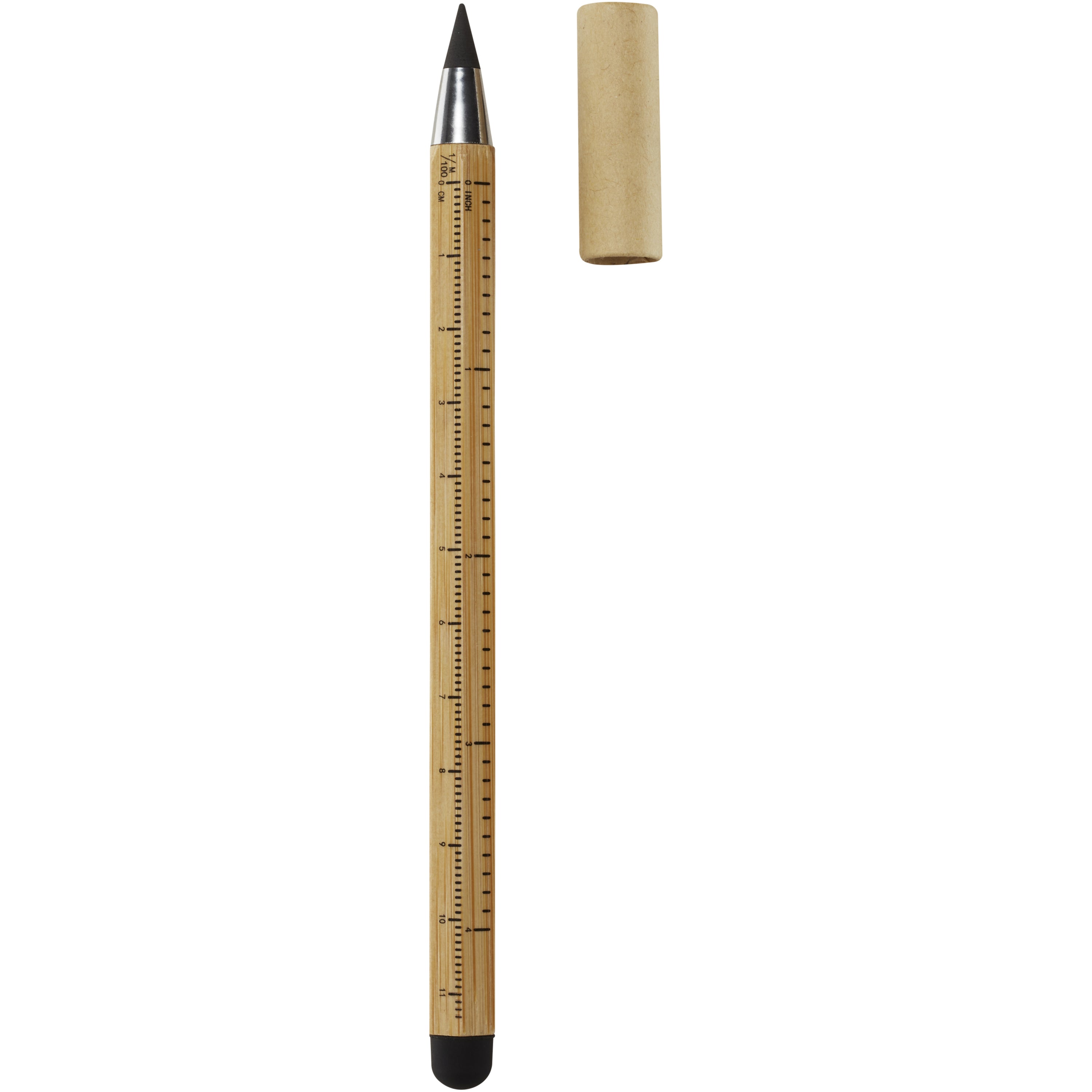 Bamboo Inkless Pen with Ruler Barrel