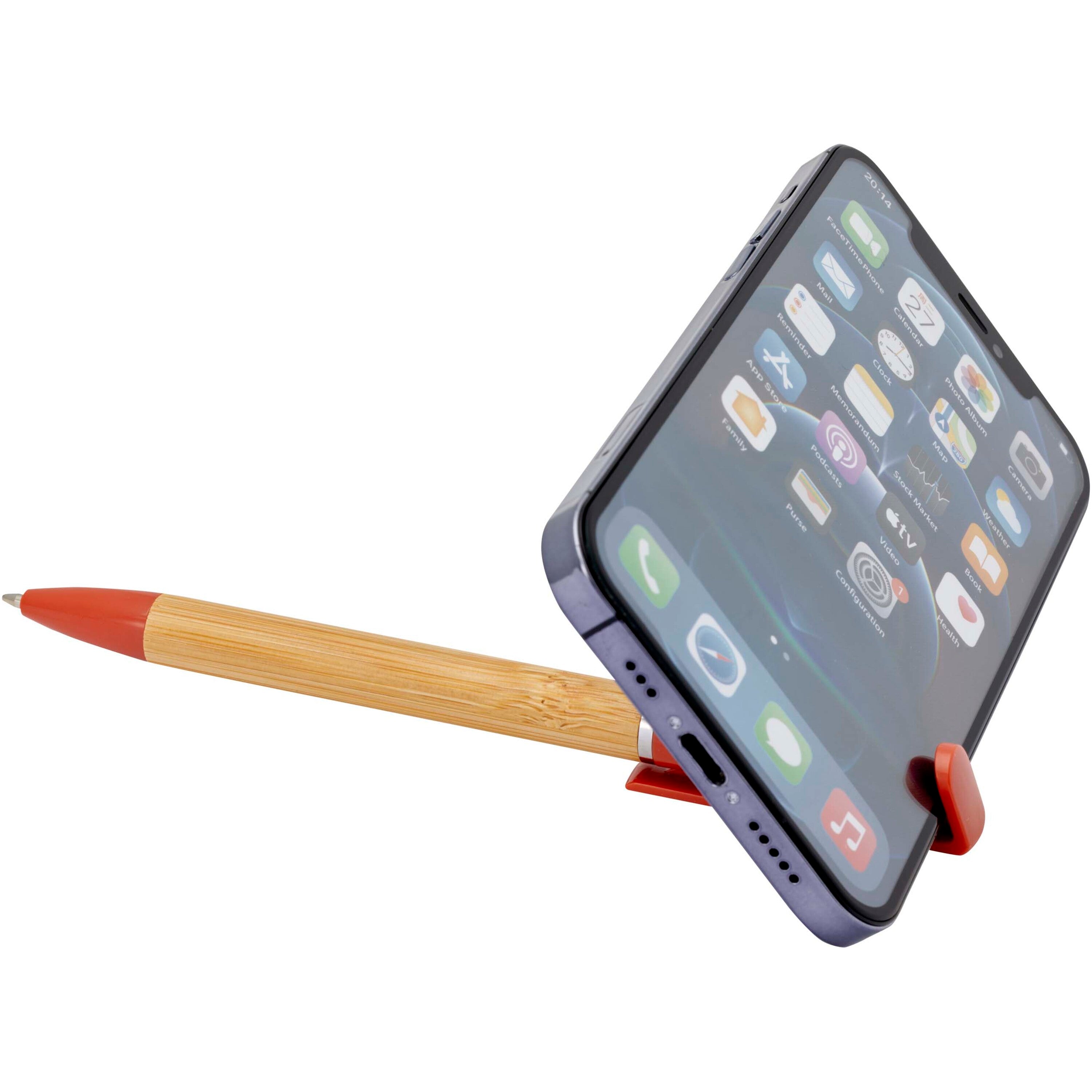 Recycled Plastic Phone Holder Pen