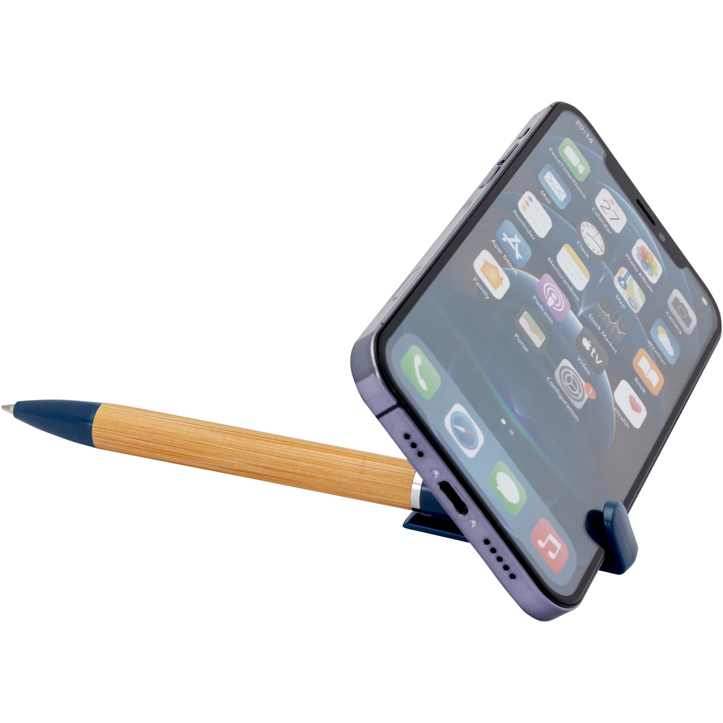 Recycled Plastic Phone Holder Pen