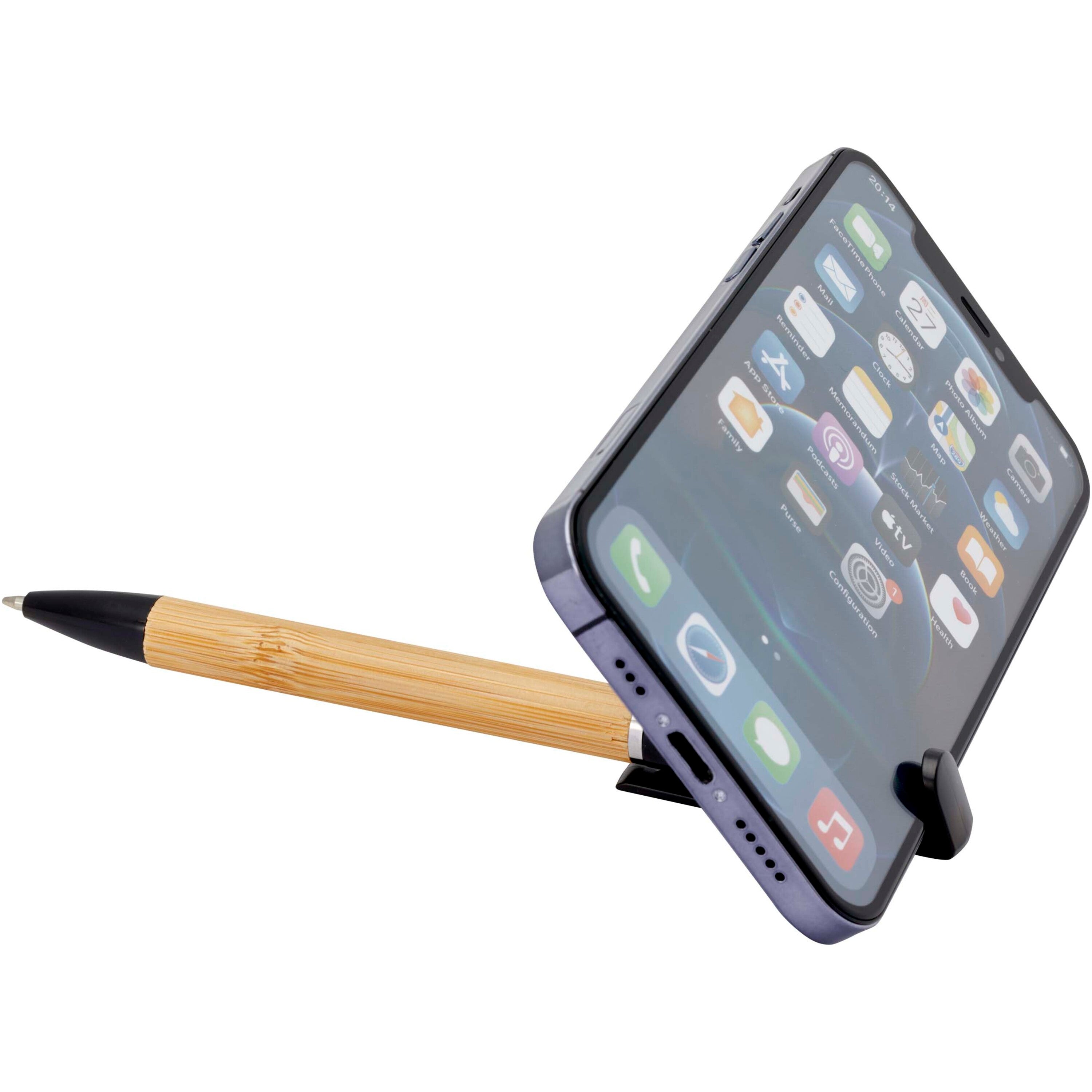 Recycled Plastic Phone Holder Pen