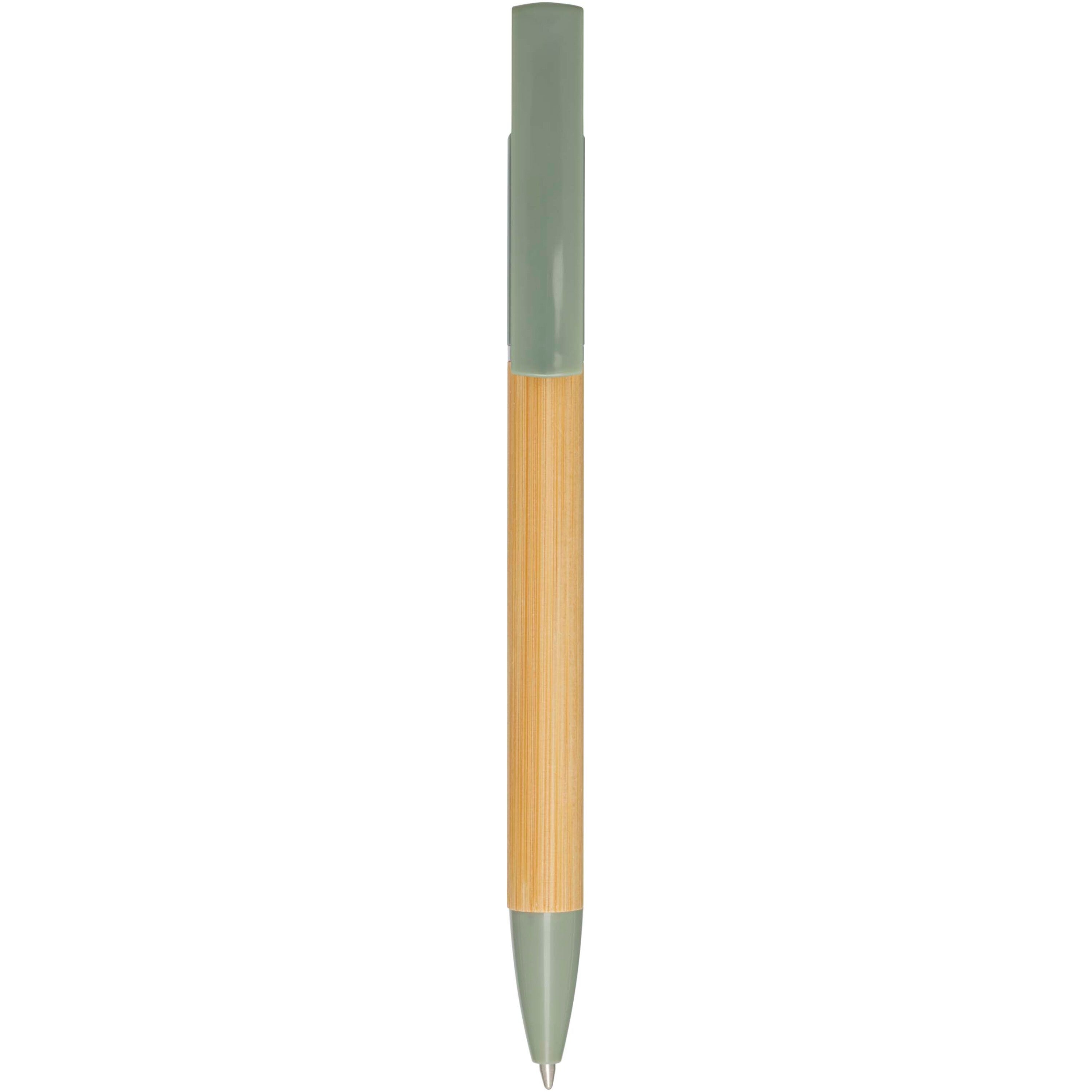 Bamboo Phone Holder Ballpoint Pen