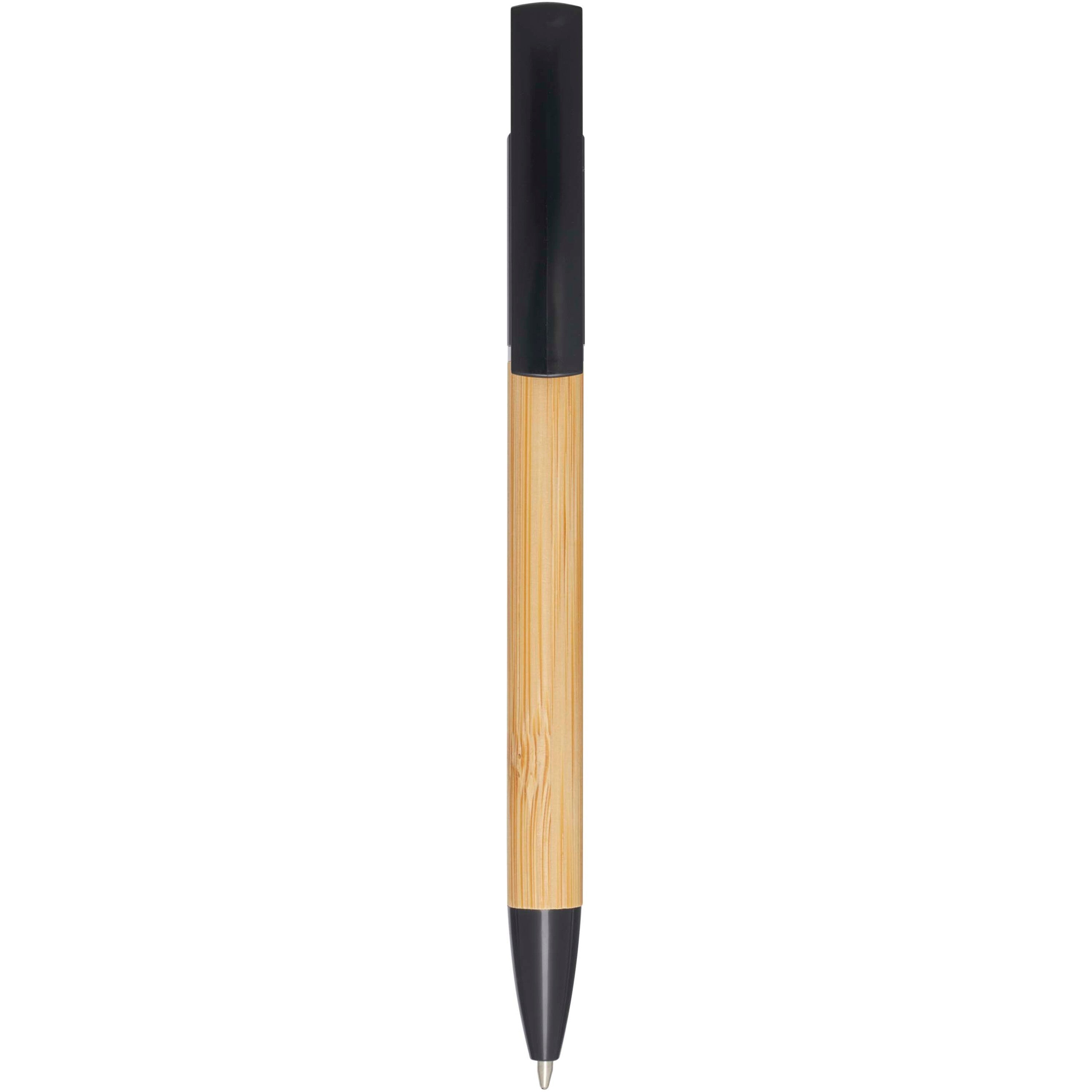 Bamboo Phone Holder Ballpoint Pen