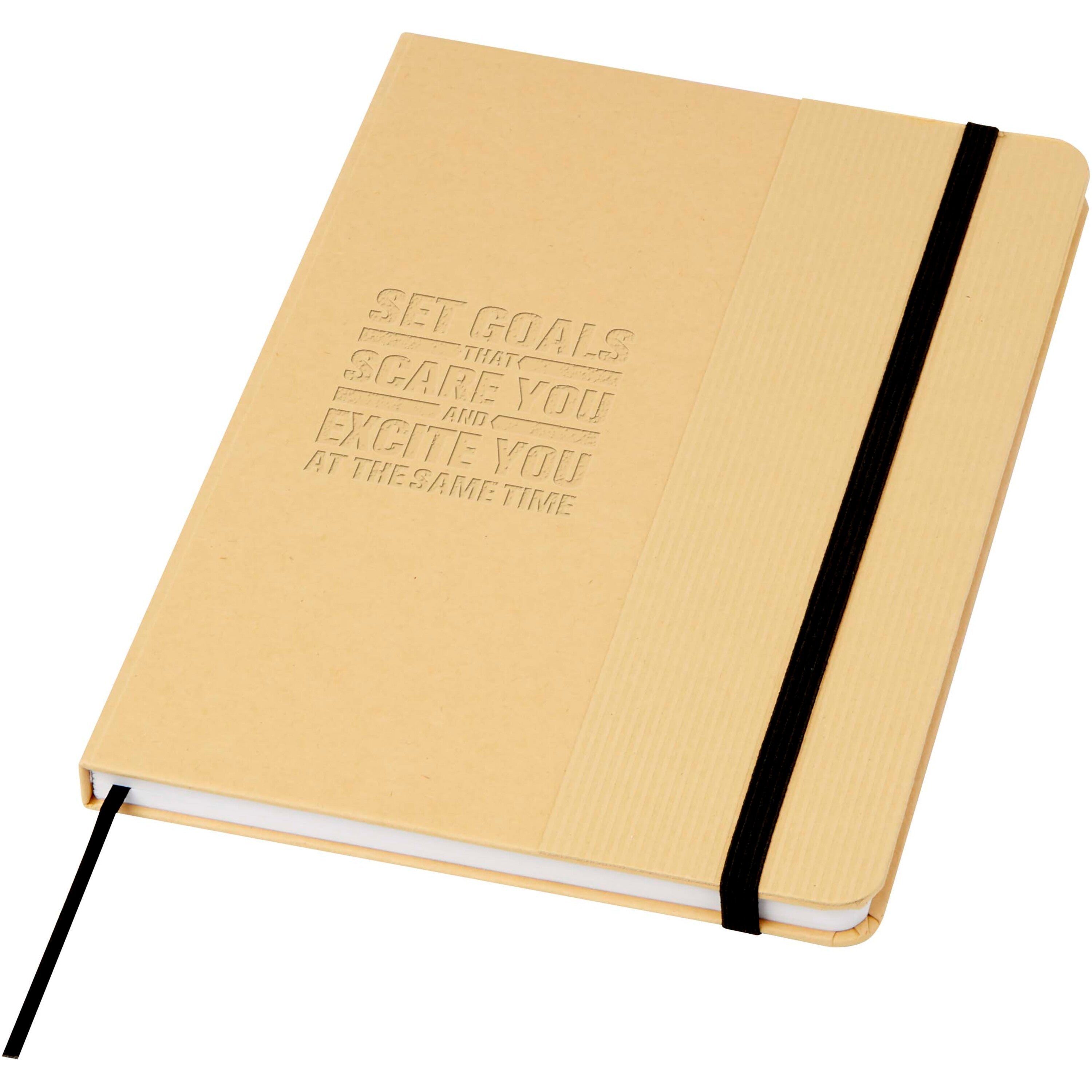 Nelida A5 Recycled Cardboard Hard Cover Notebook