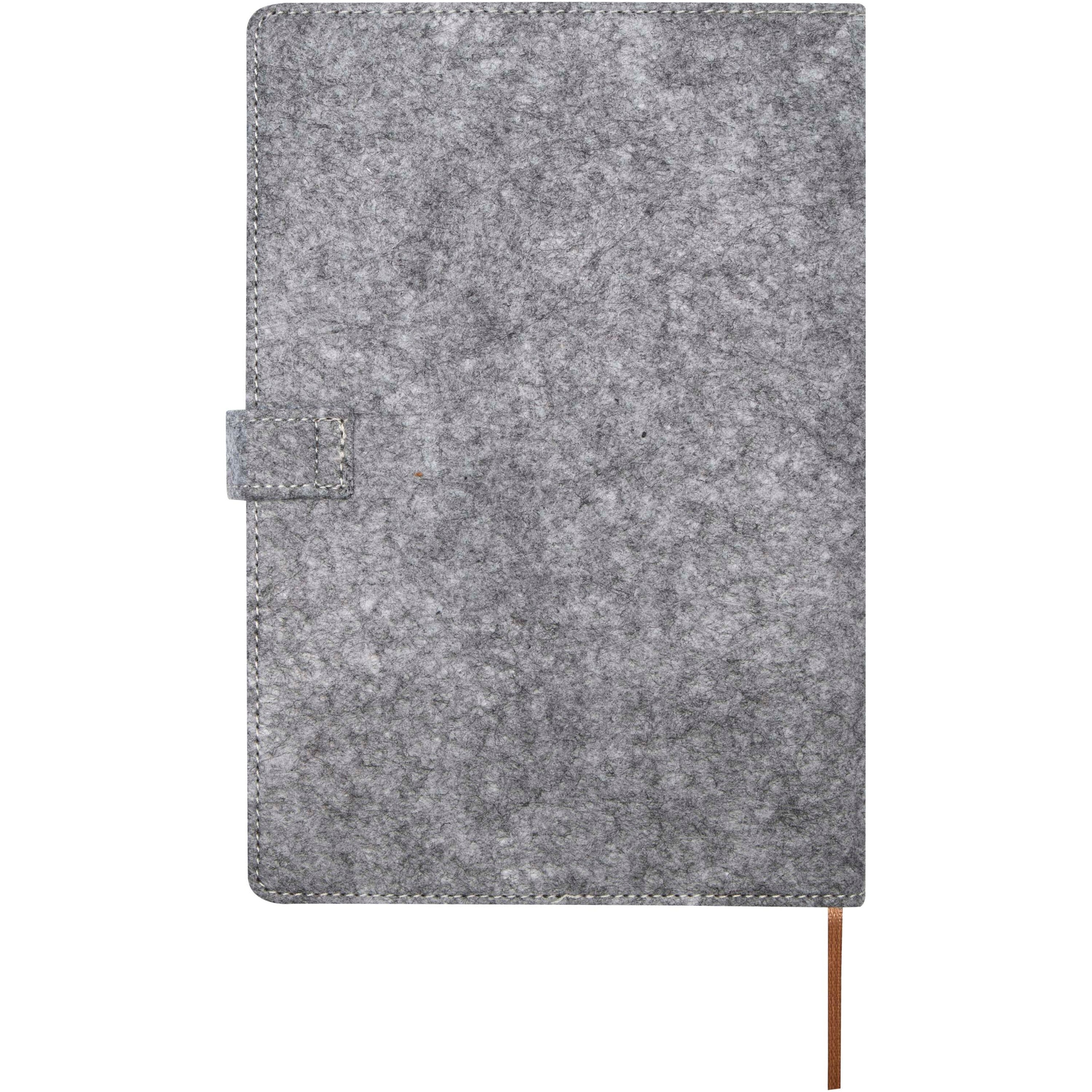 Viviana A5 Recycled Felt and Cork Notebook
