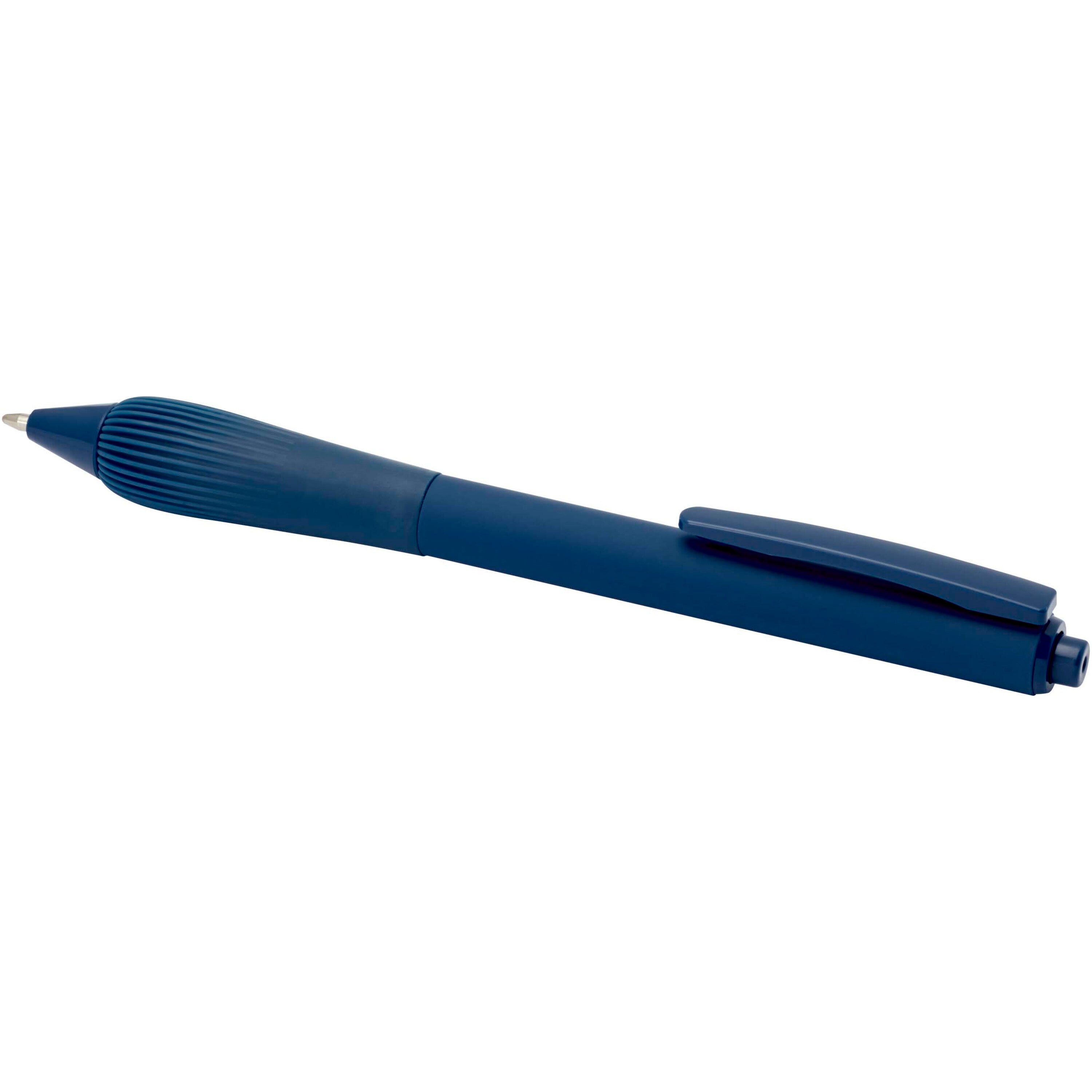 Ballpoint Pen with Rubberised Barrel