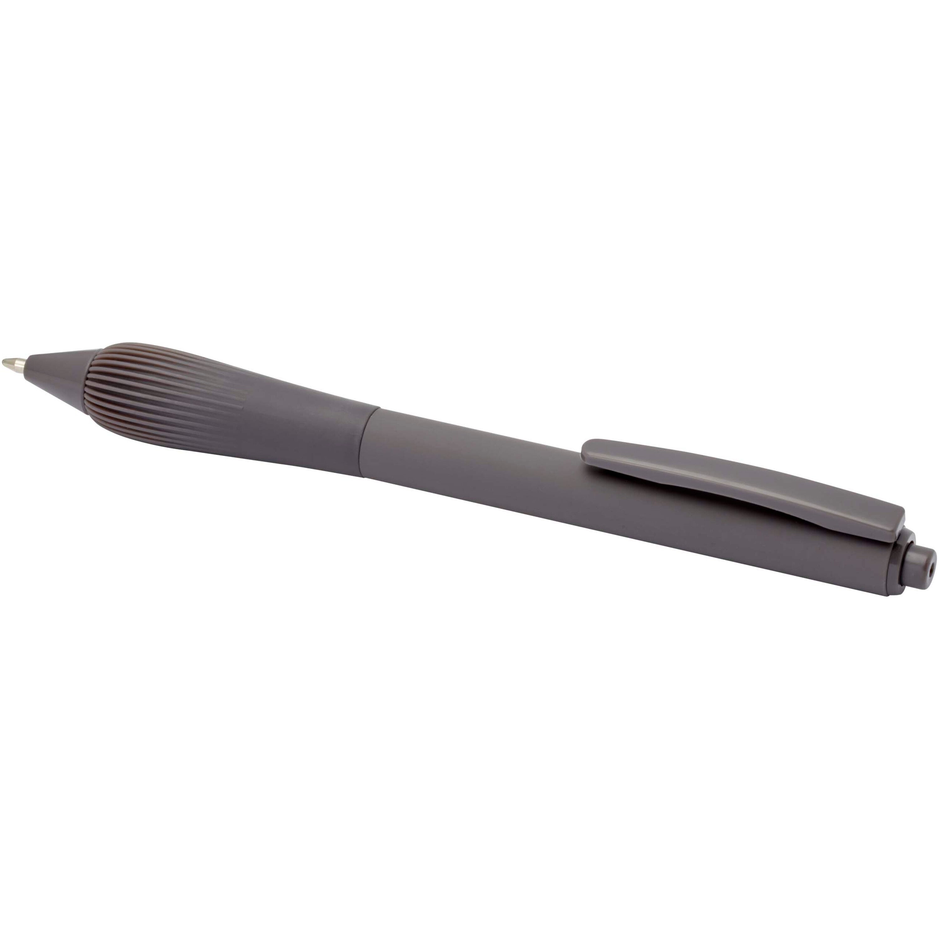 Ballpoint Pen with Rubberised Barrel