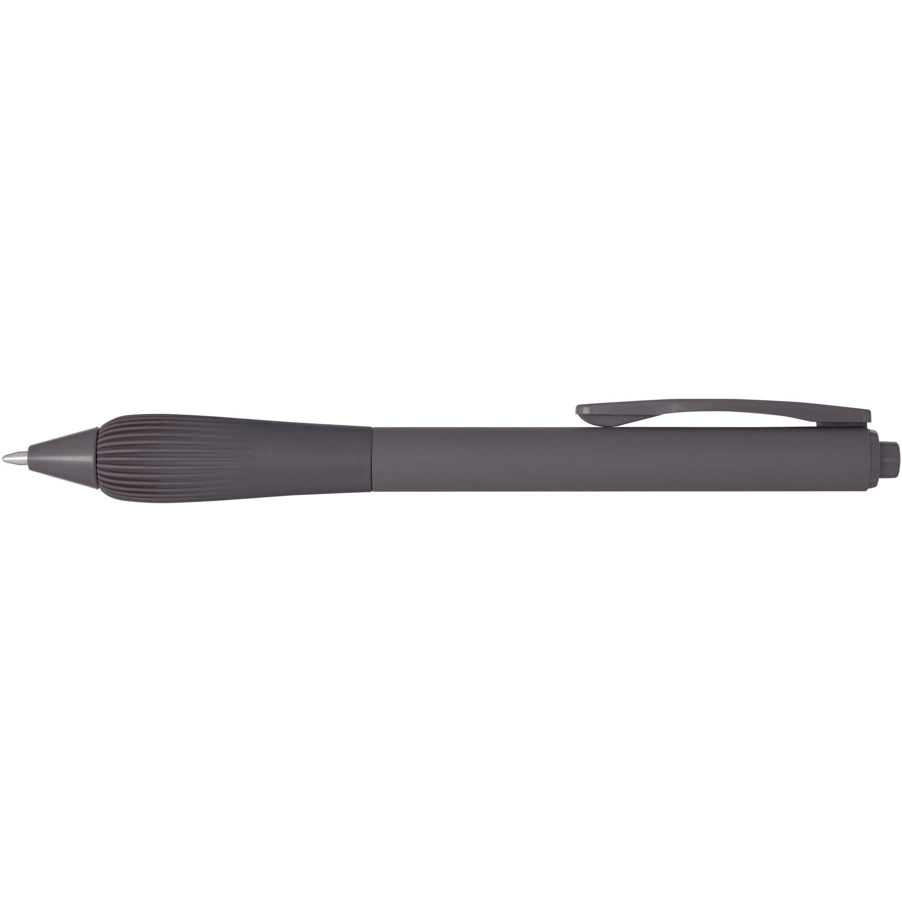 Ballpoint Pen with Rubberised Barrel