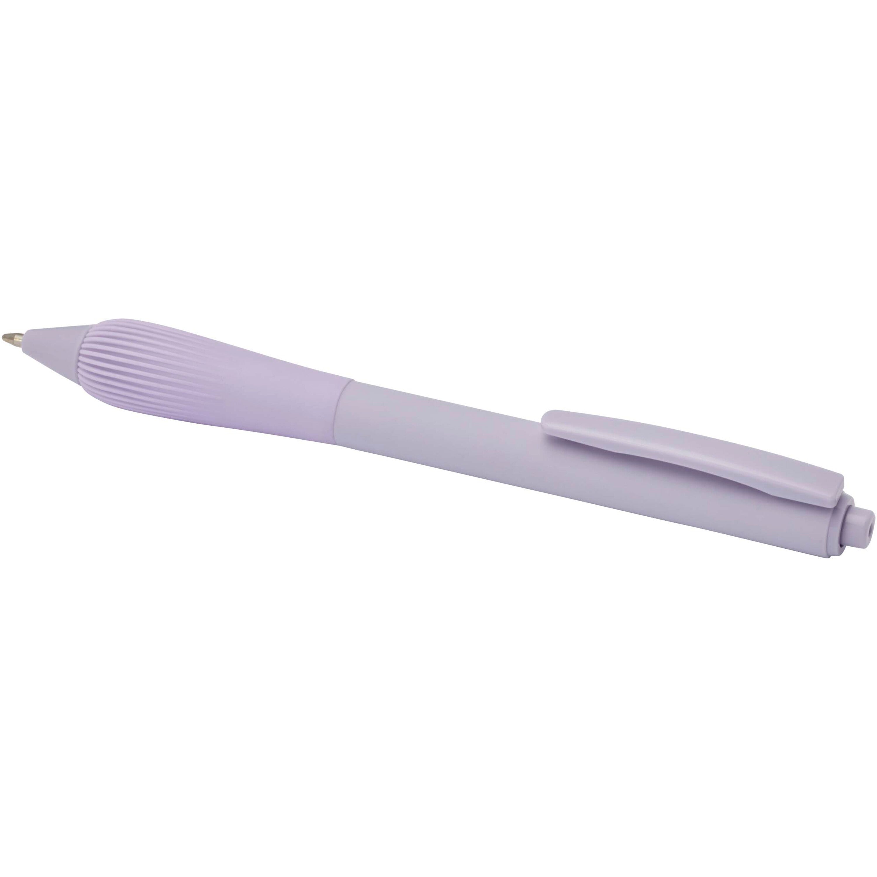 Recycled Plastic Pen with Rubberised Barrel