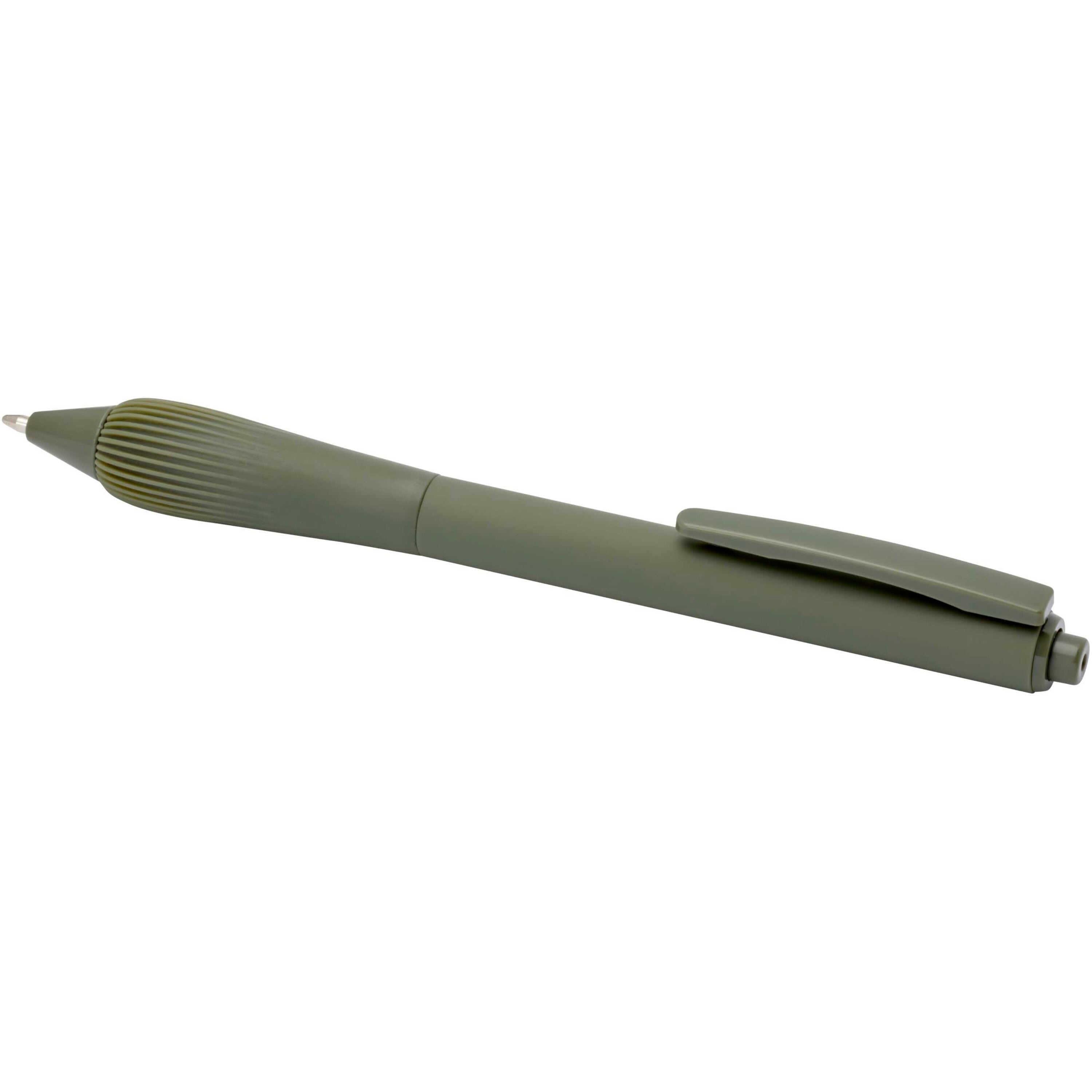 Recycled Plastic Pen with Rubberised Barrel
