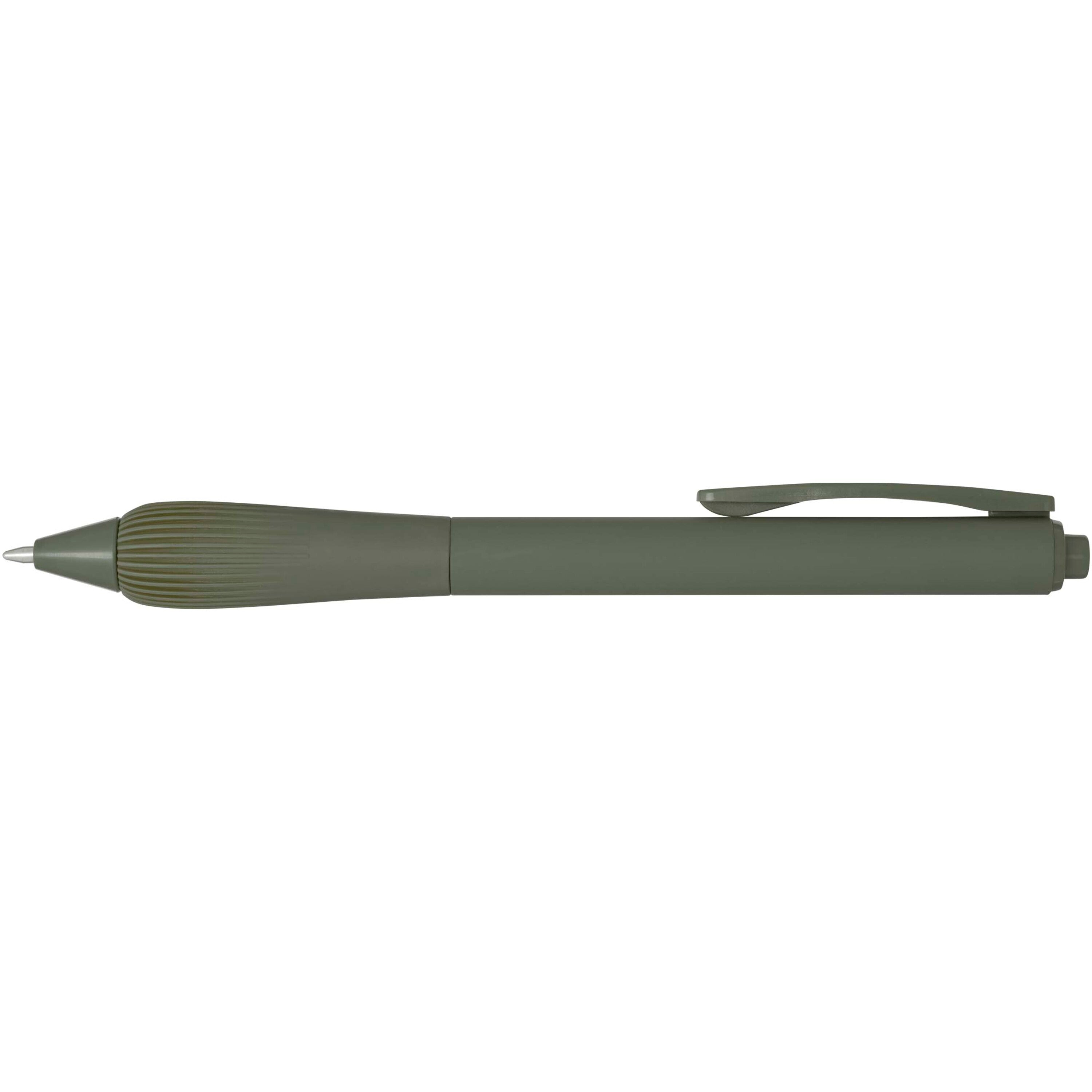 Recycled Plastic Pen with Rubberised Barrel