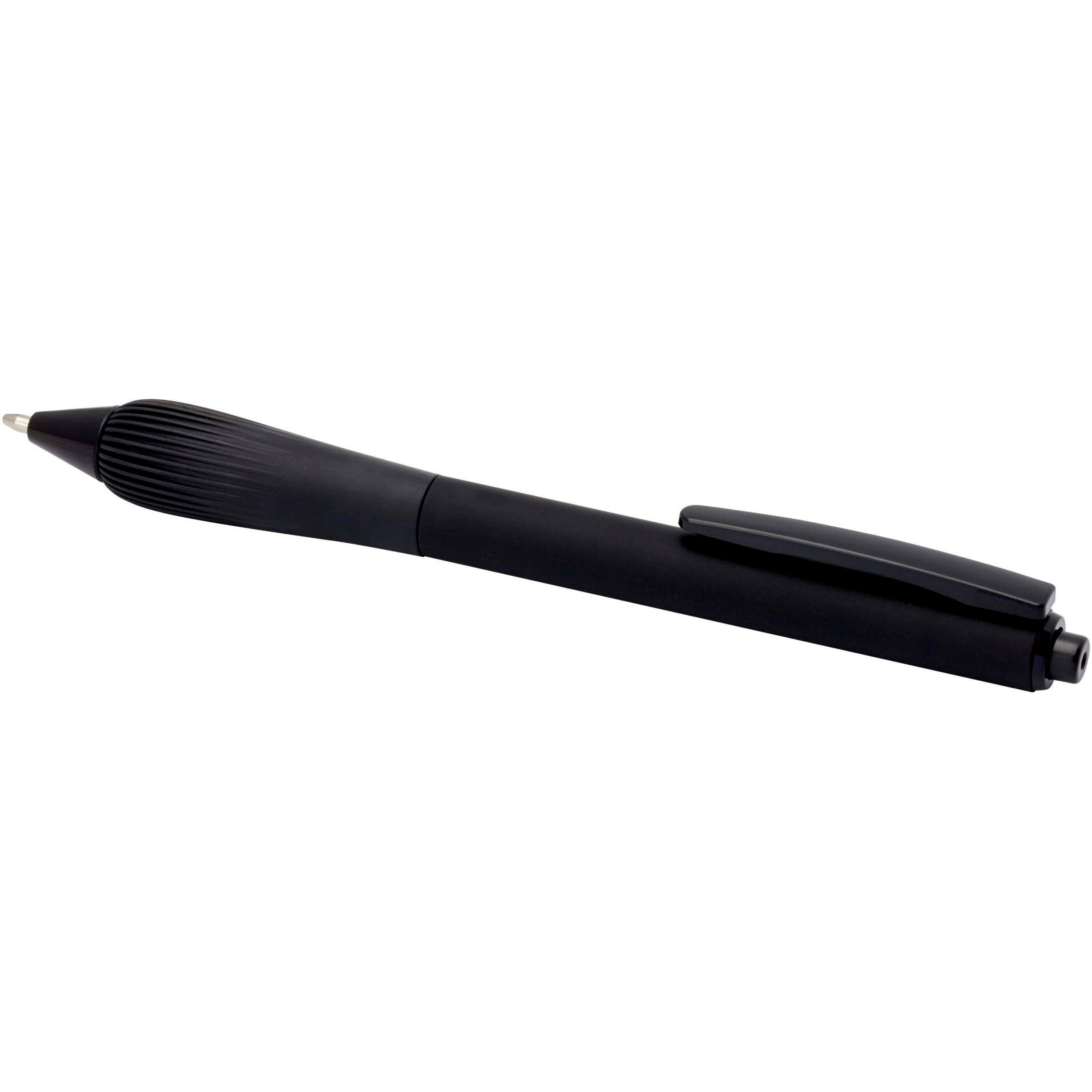 Recycled Plastic Pen with Rubberised Barrel