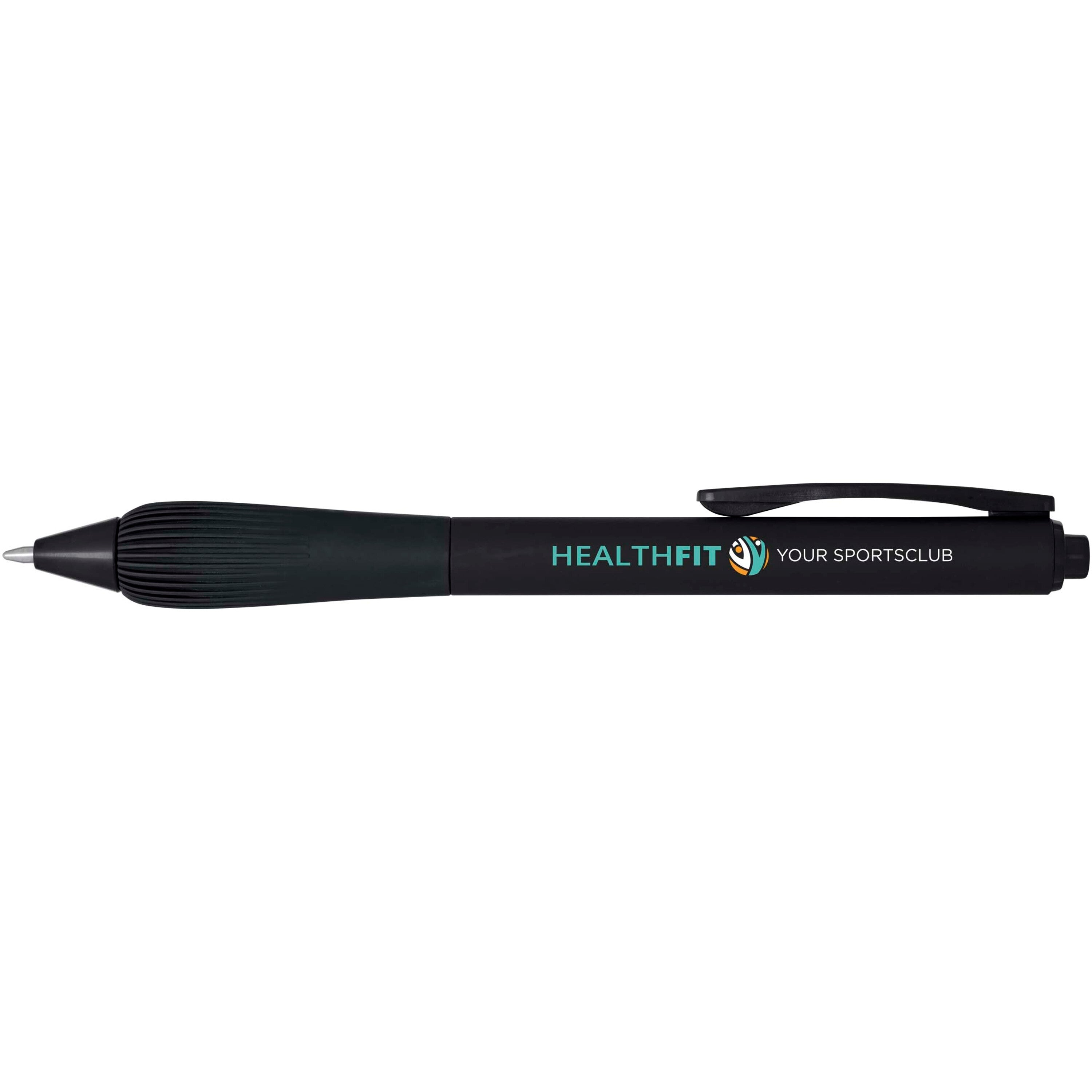 Recycled Plastic Pen with Rubberised Barrel