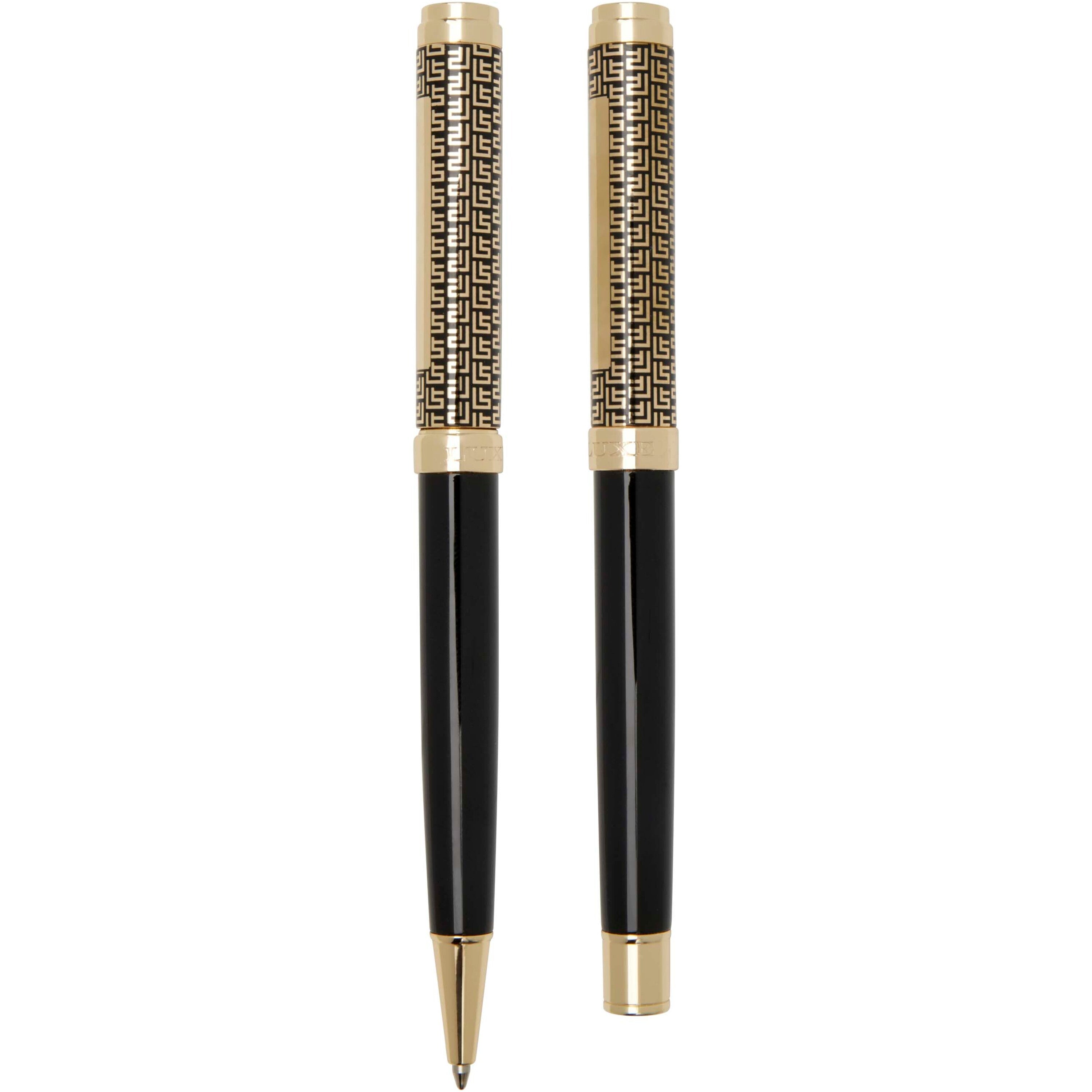 Dual Gold Chromed Pen Set