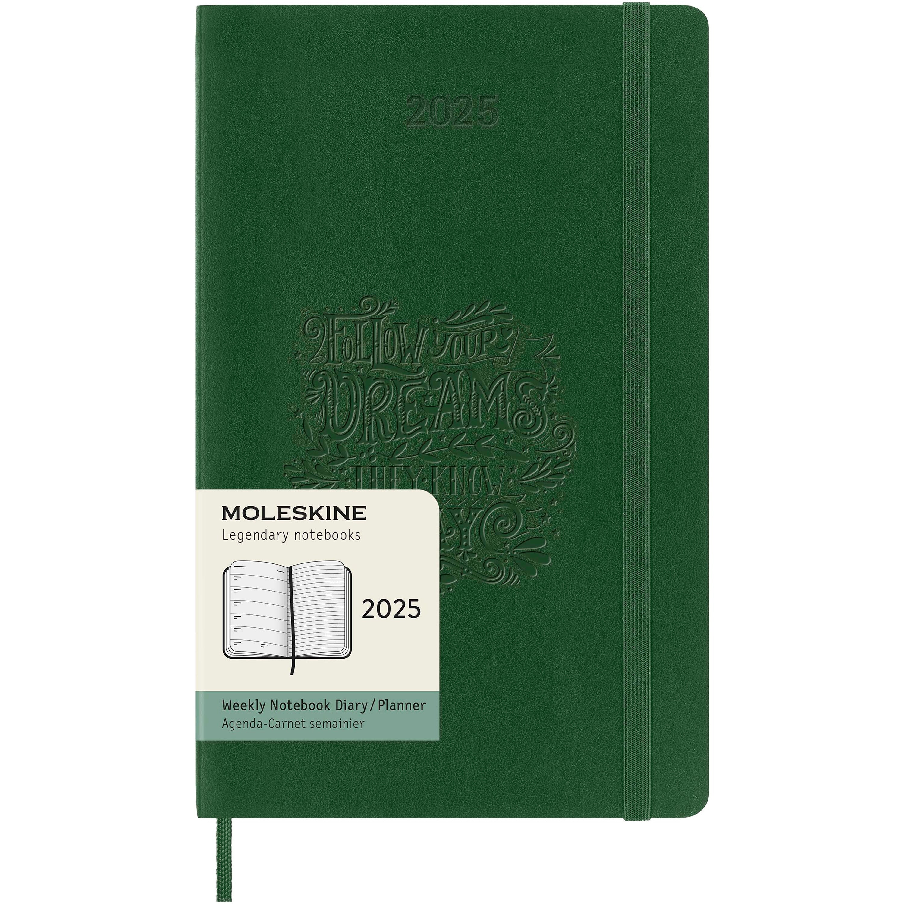 Moleskine Soft Weekly Planner with Acid Free Paper