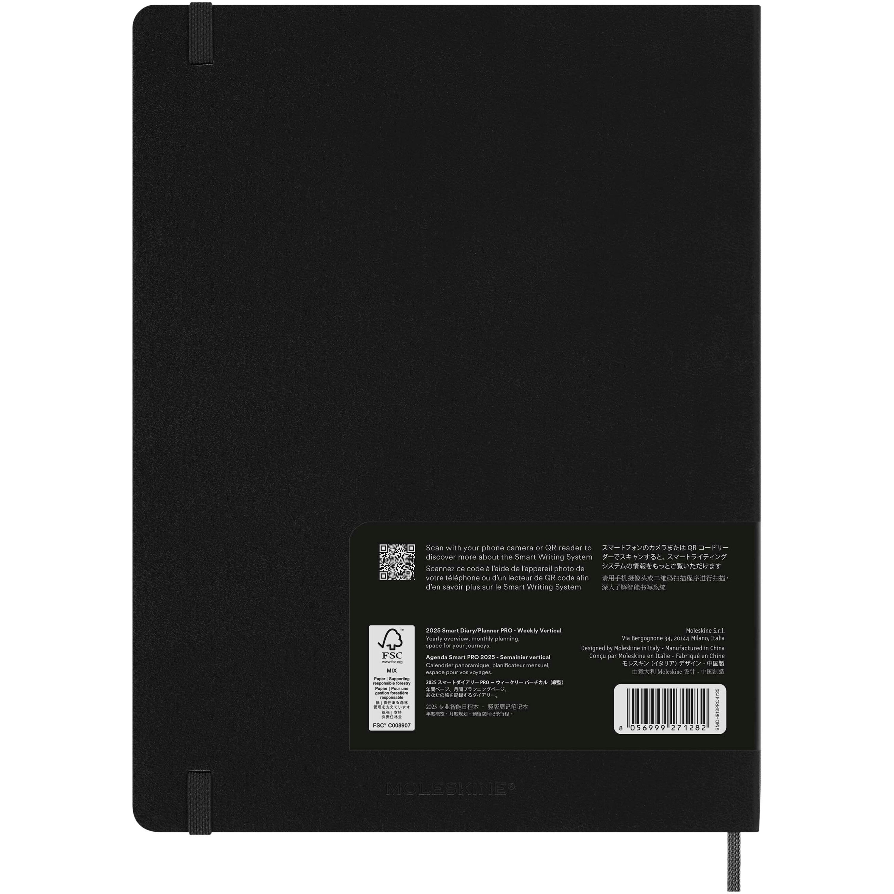 Moleskine 12 Month Smart Planner Pro
