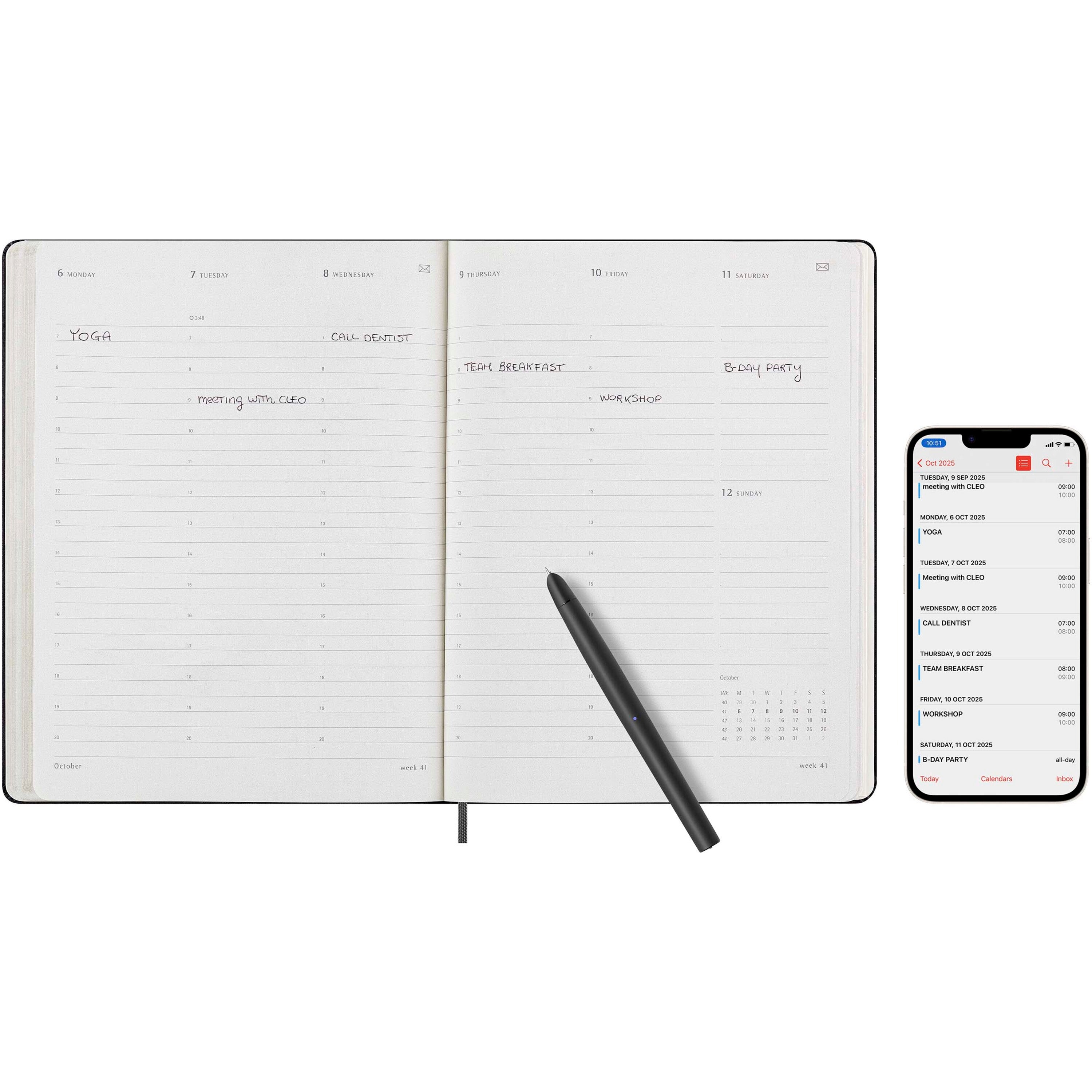 Moleskine 12 Month Smart Planner Pro