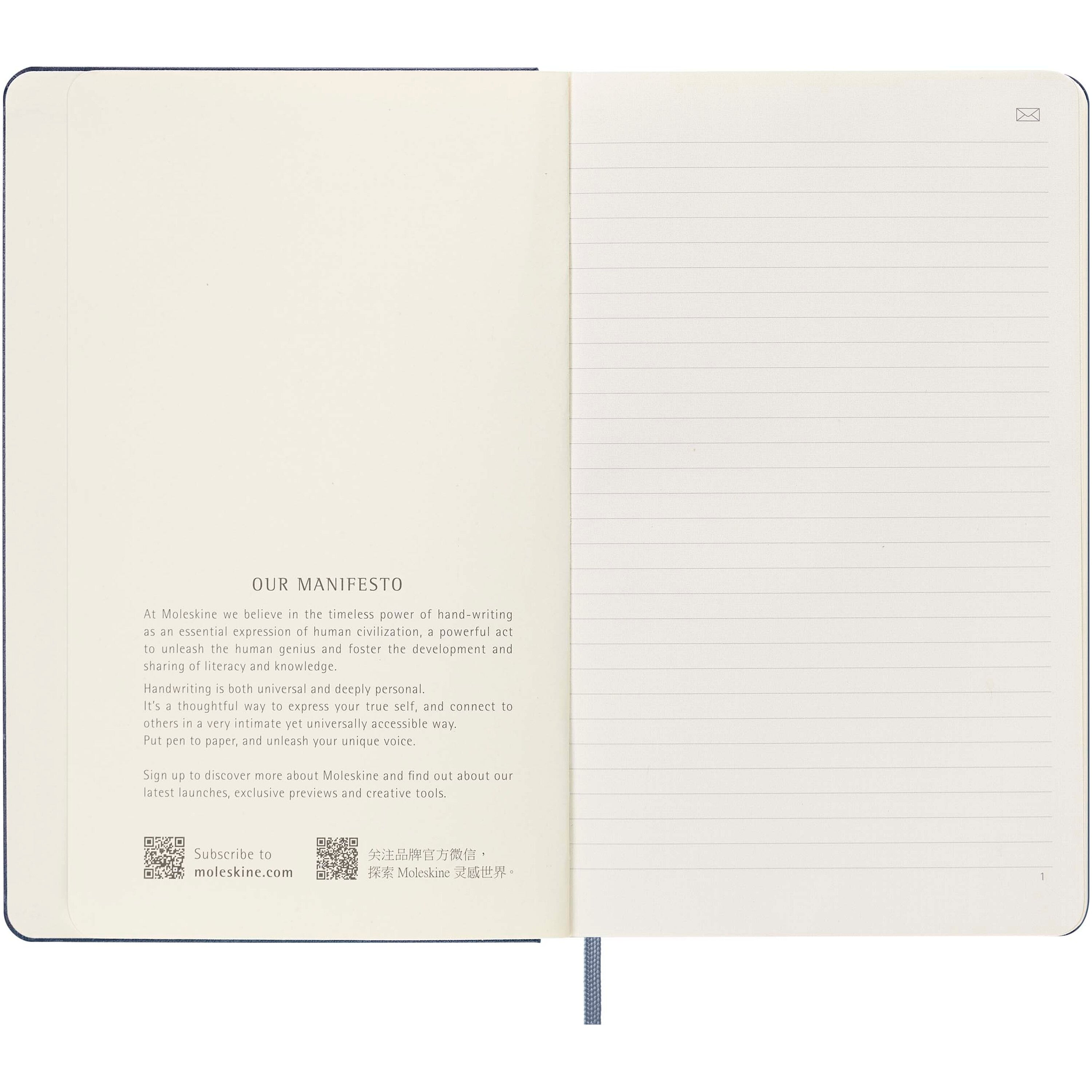 Large Moleskine Smart Notebook