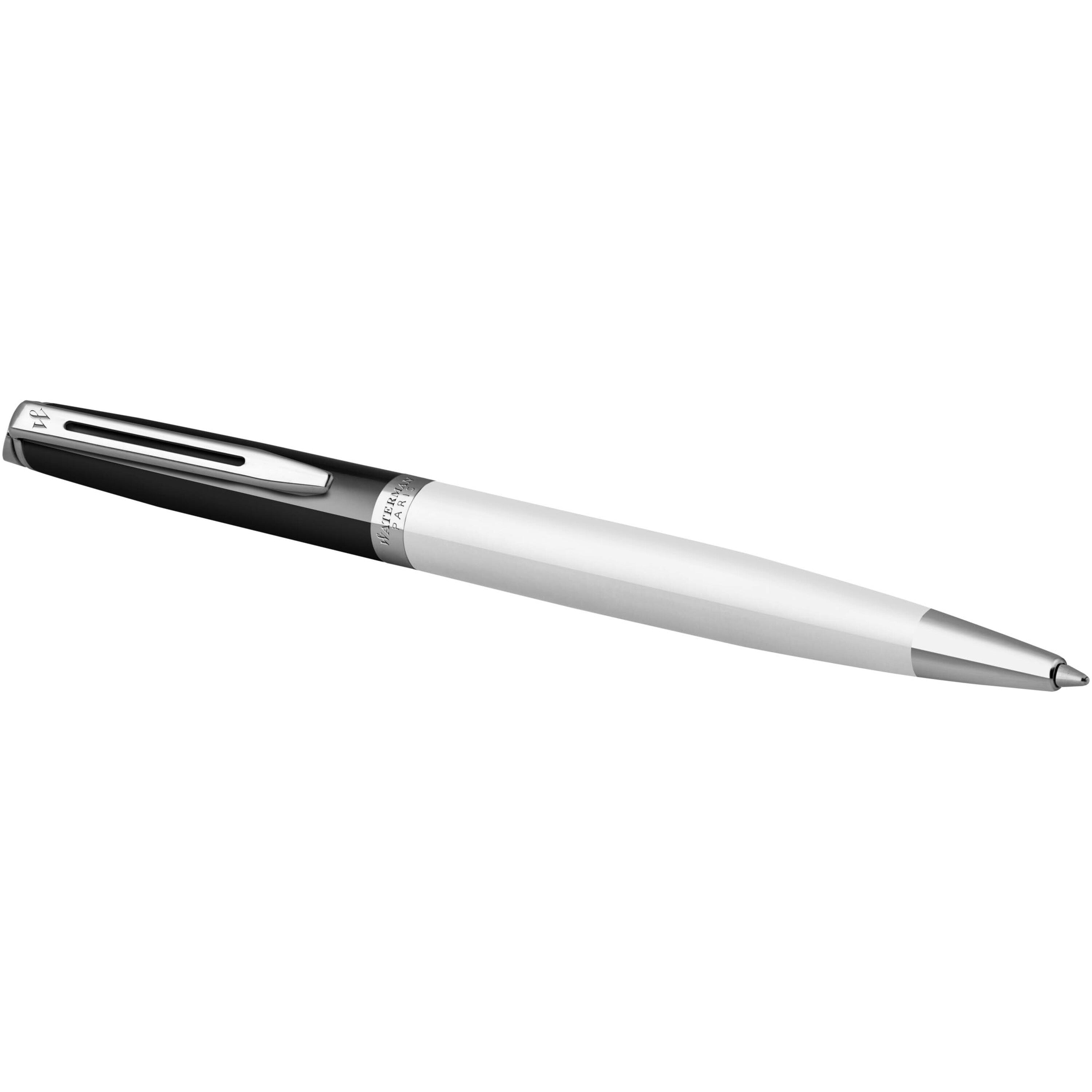 Colour Blocking Ballpoint Pen with Palladium Trim