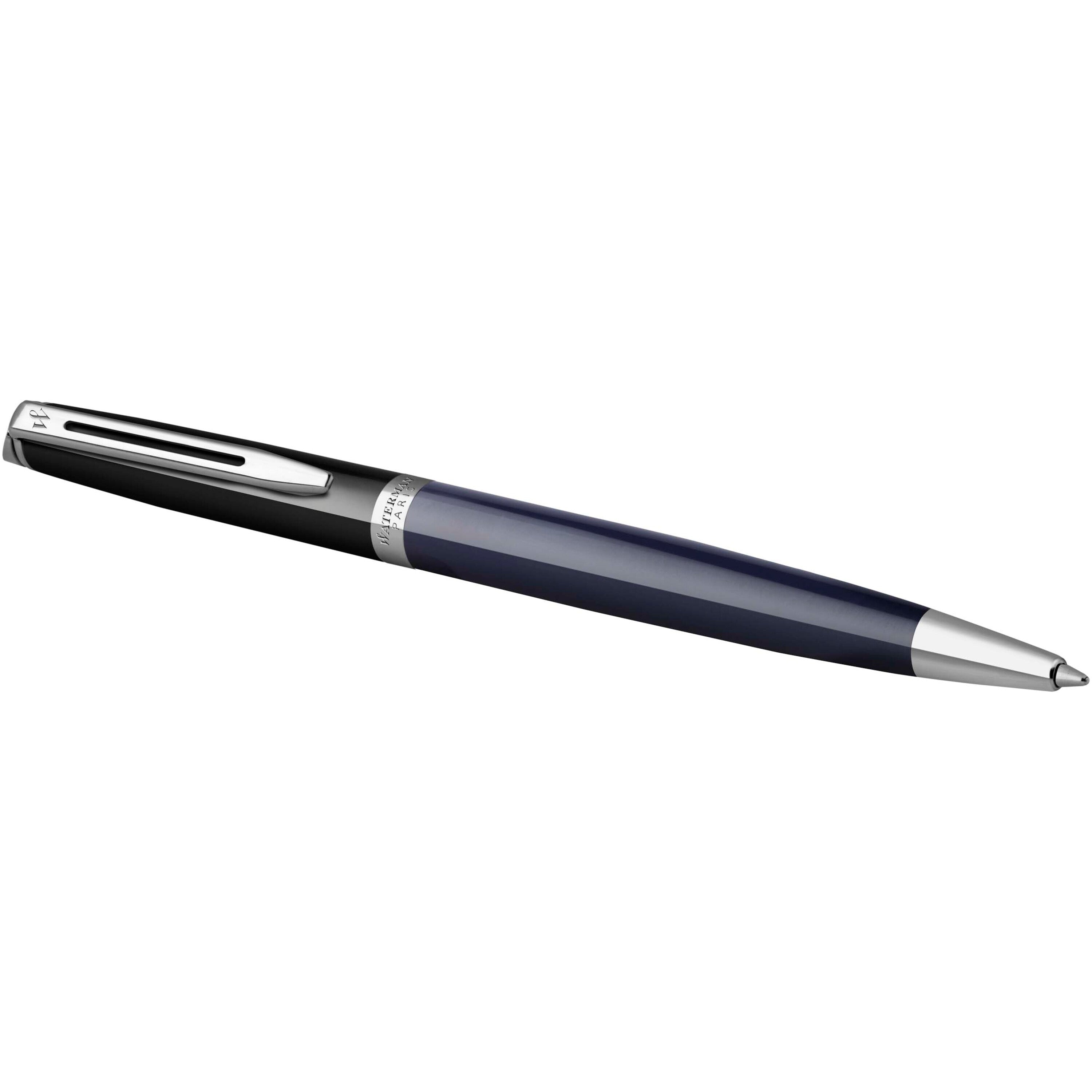 Colour Blocking Ballpoint Pen with Palladium Trim