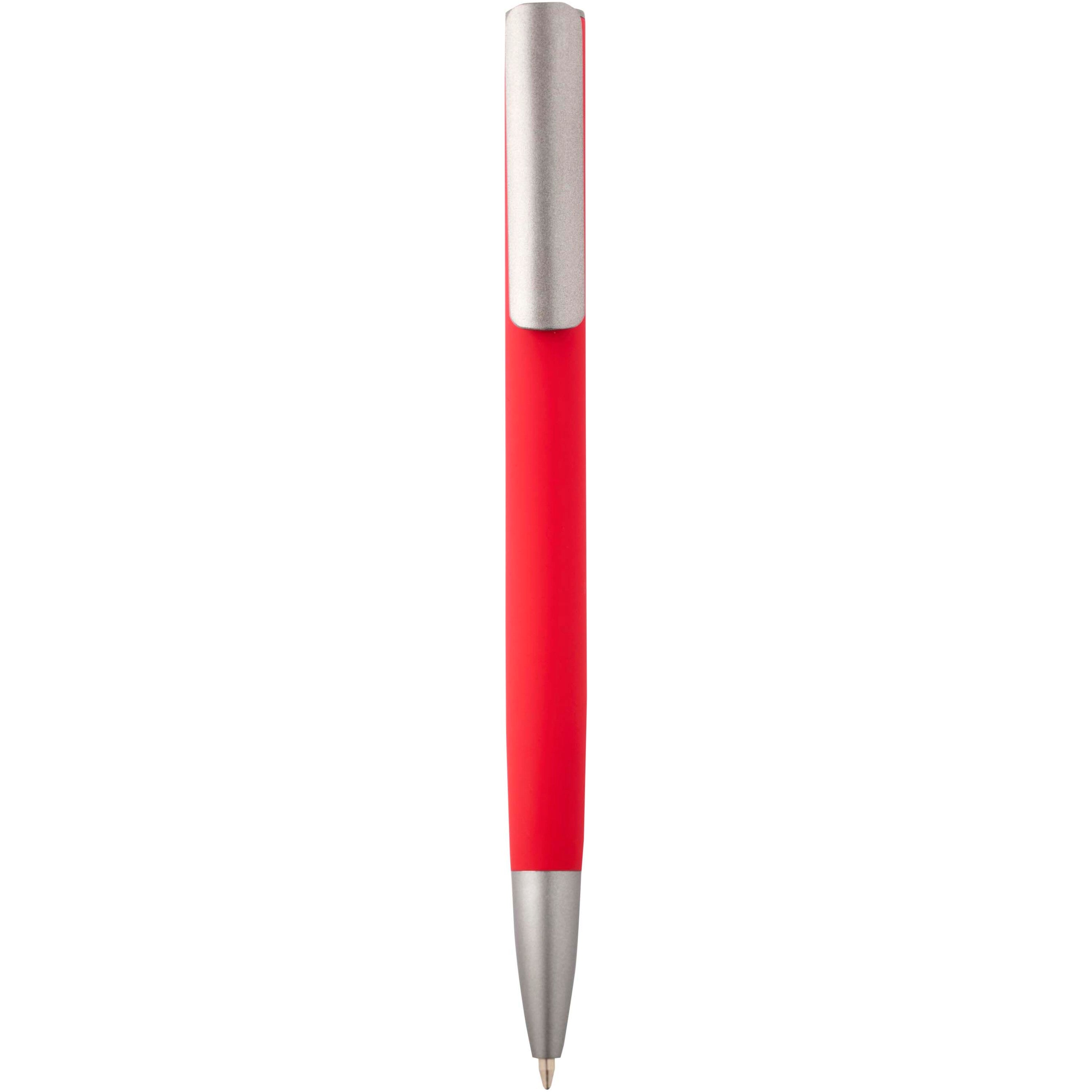 Silver Coated Clip Recycled Aluminium Ballpoint Pen