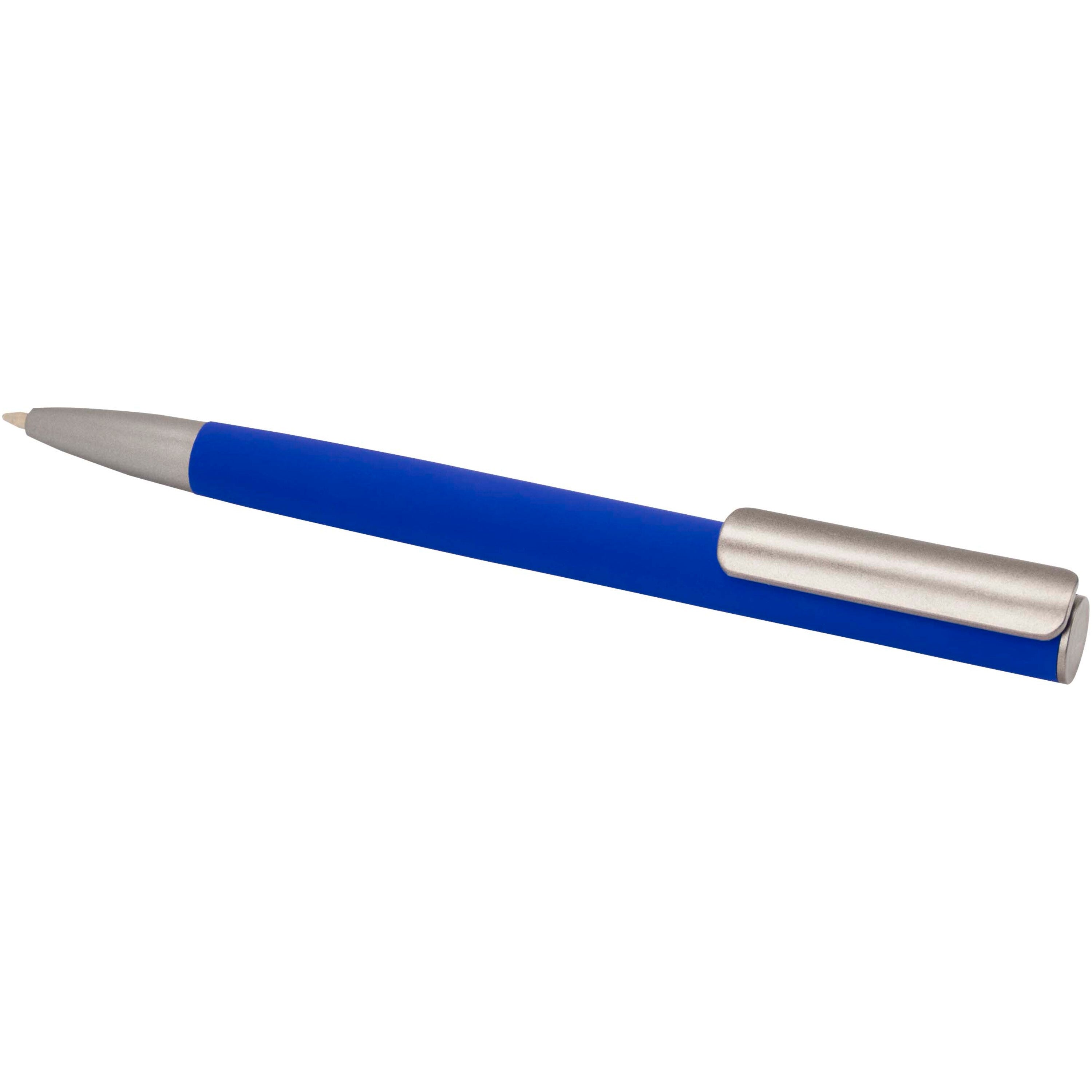 Silver Coated Clip Recycled Aluminium Ballpoint Pen