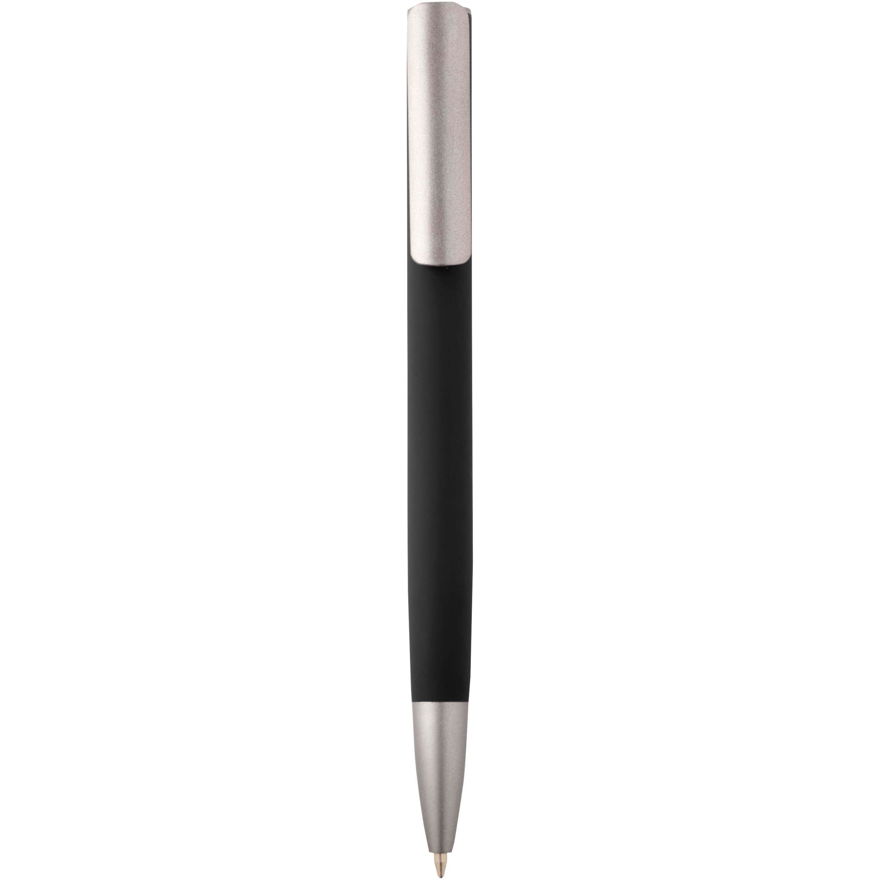 Silver Coated Clip Recycled Aluminium Ballpoint Pen