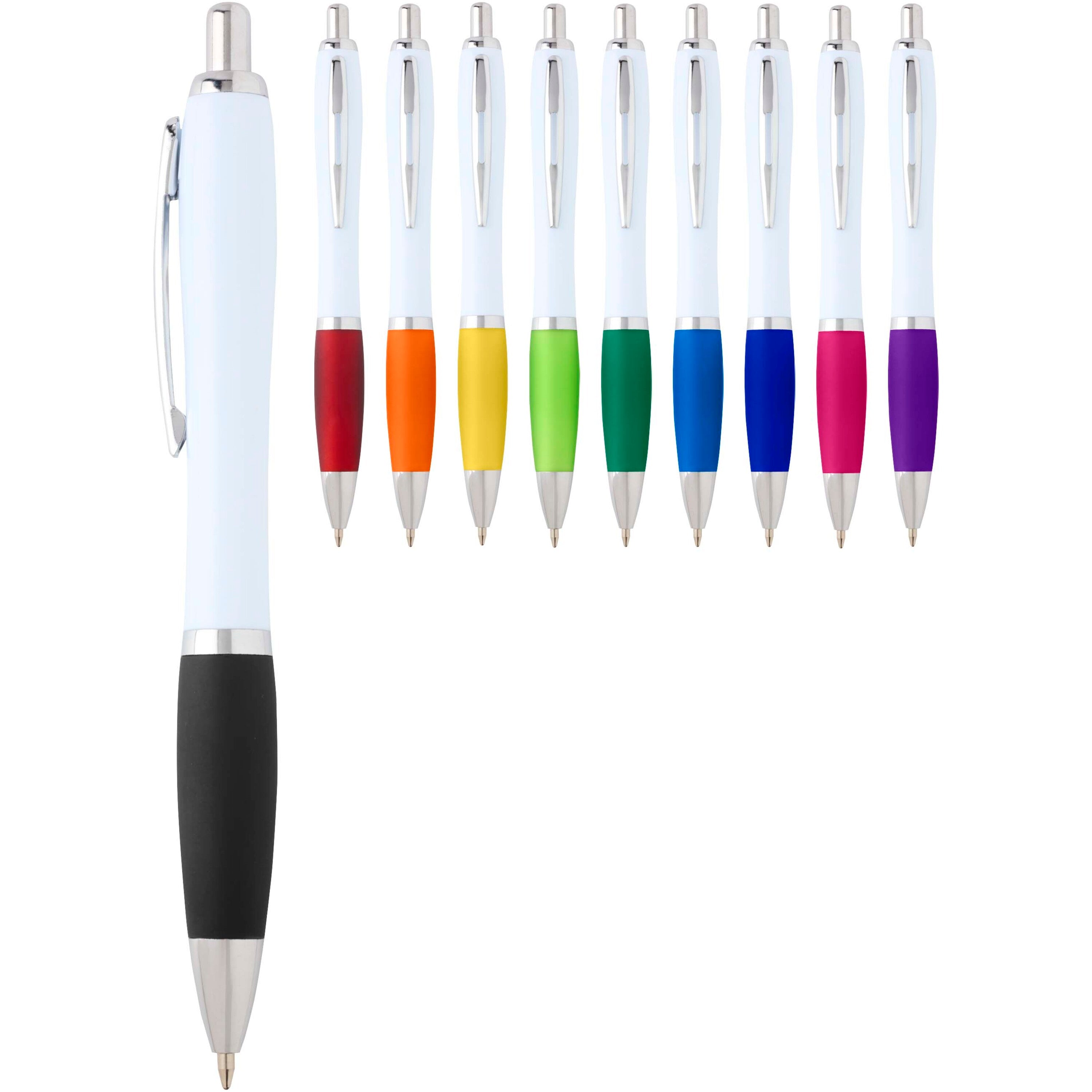 Soft Grip Ballpoint Pen in Recycled Plastic