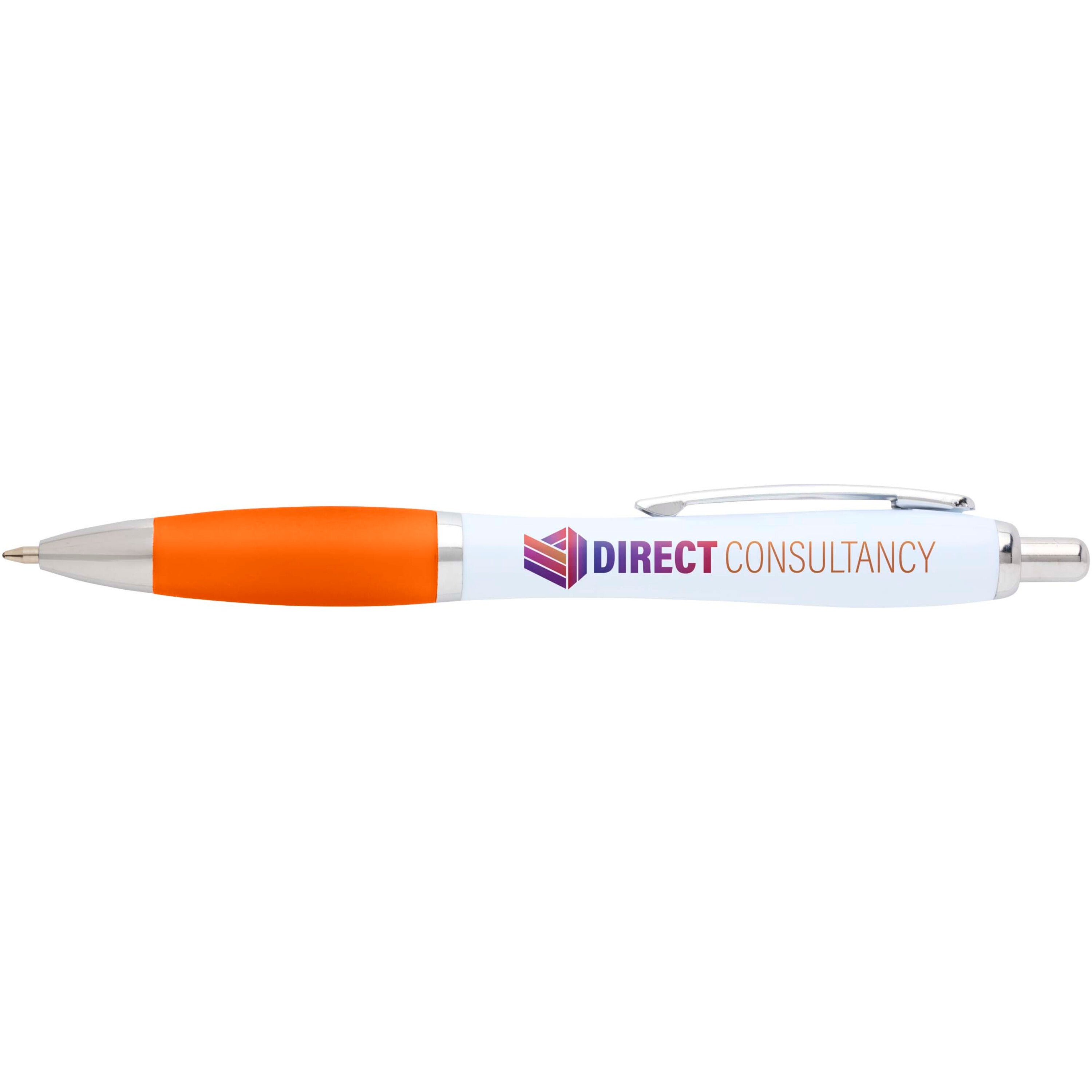 Soft Grip Ballpoint Pen in Recycled Plastic