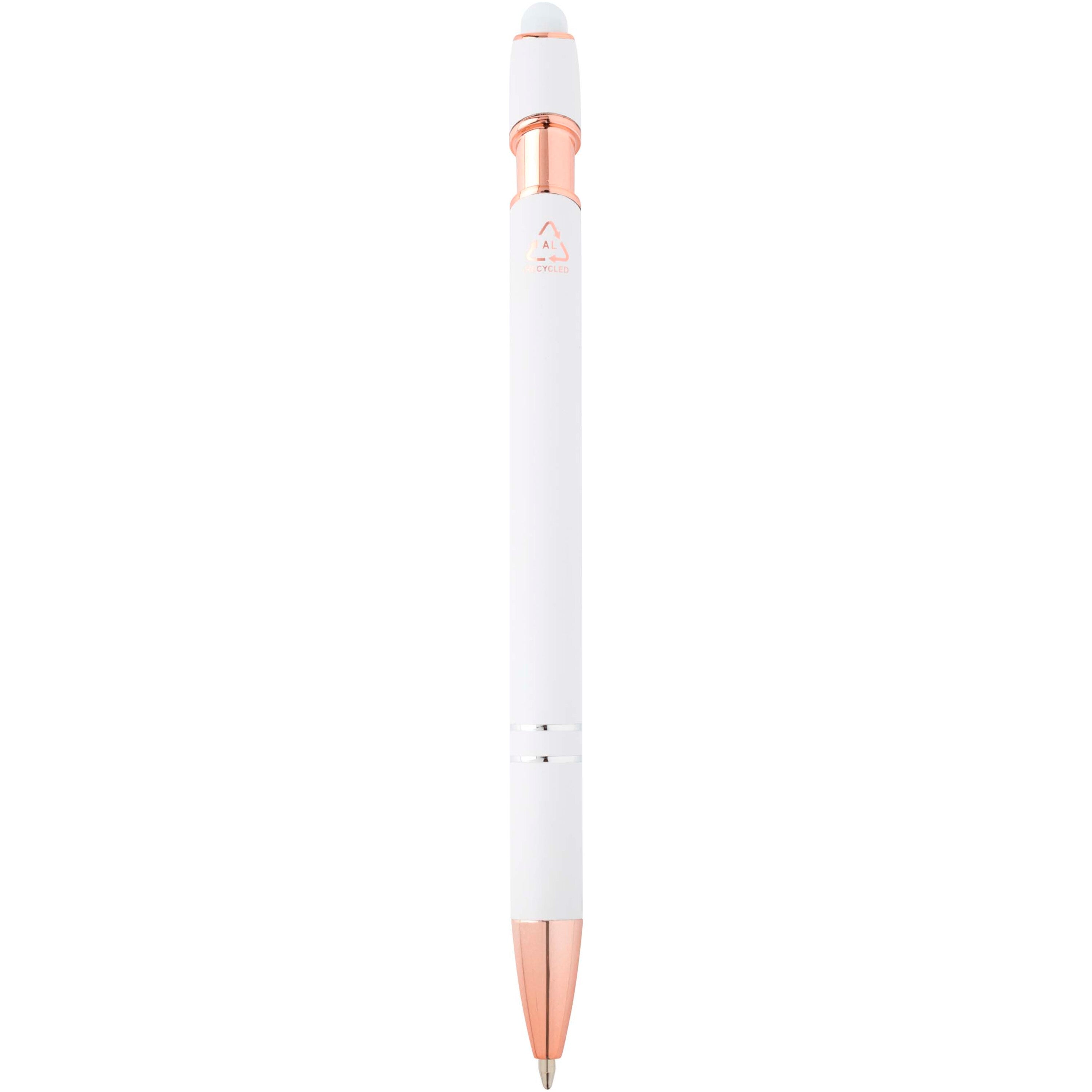 Rose Gold and Recycled Aluminium Ballpoint Pen