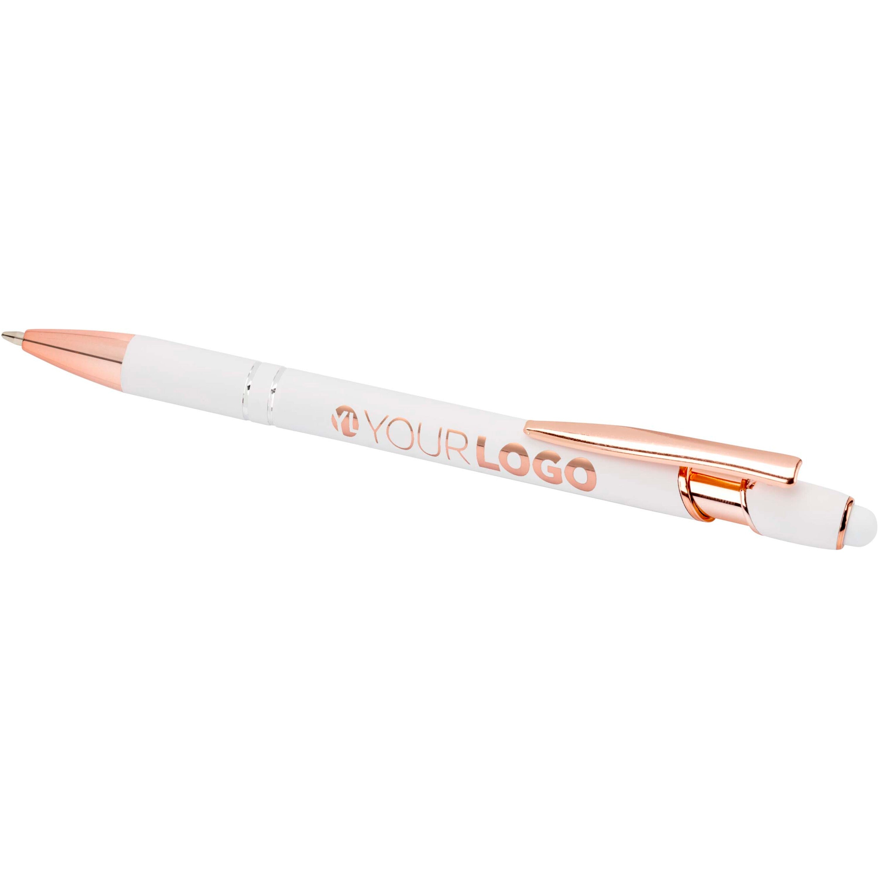 Rose Gold and Recycled Aluminium Ballpoint Pen