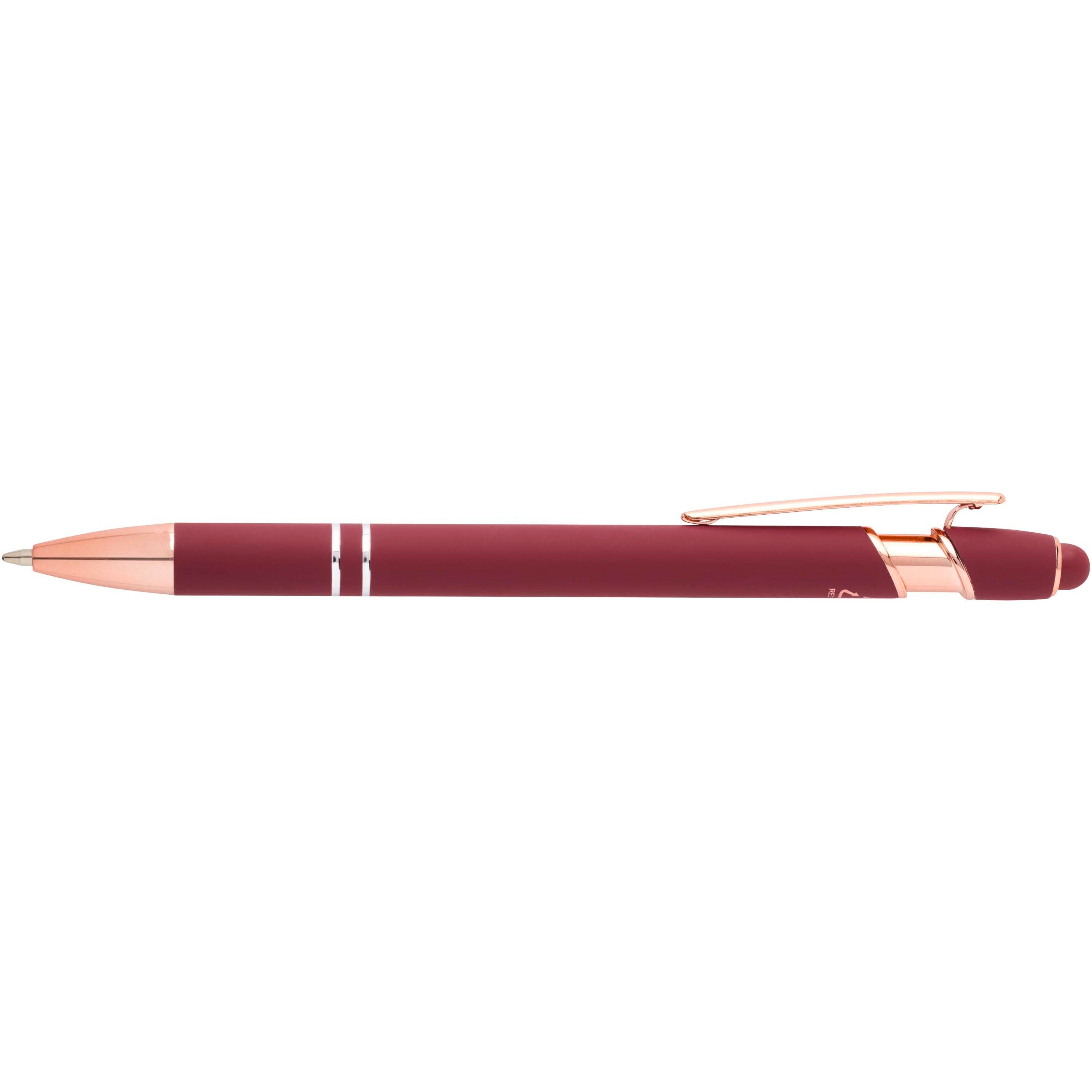 Rose Gold and Recycled Aluminium Ballpoint Pen