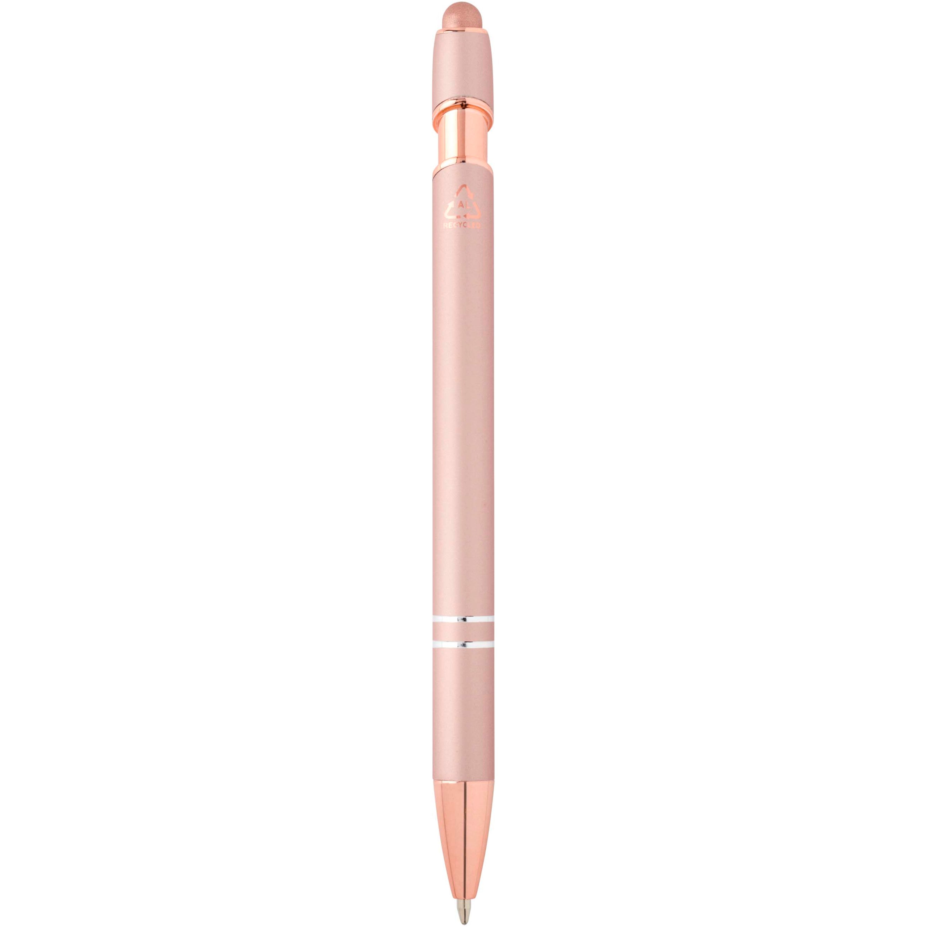 Rose Gold and Recycled Aluminium Ballpoint Pen