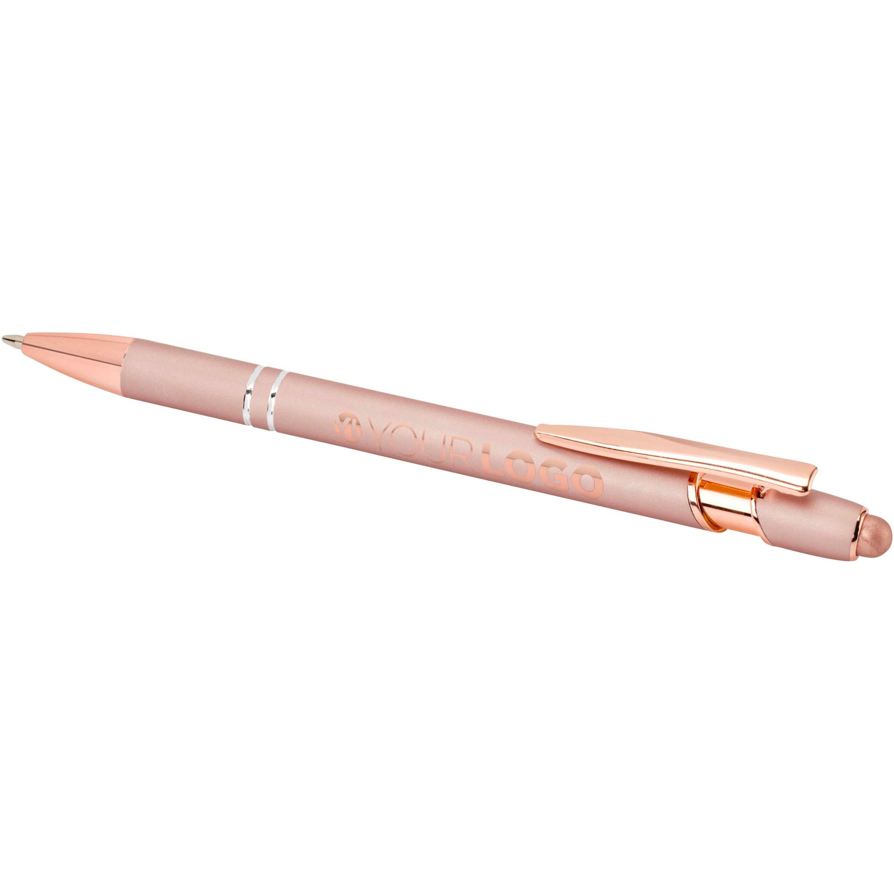 Rose Gold and Recycled Aluminium Ballpoint Pen