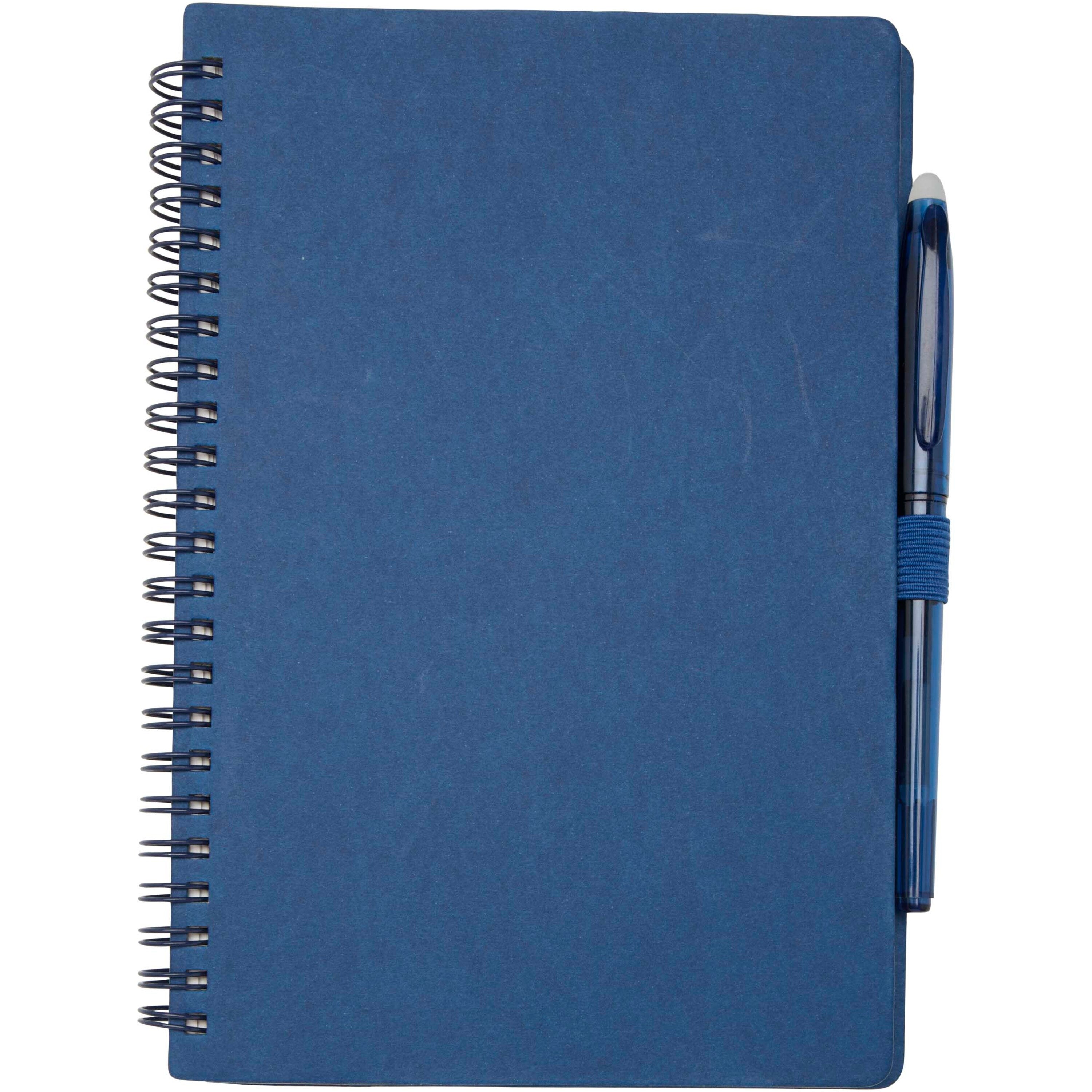 Slate Reusable Hard Cover Notebook and Pen Set
