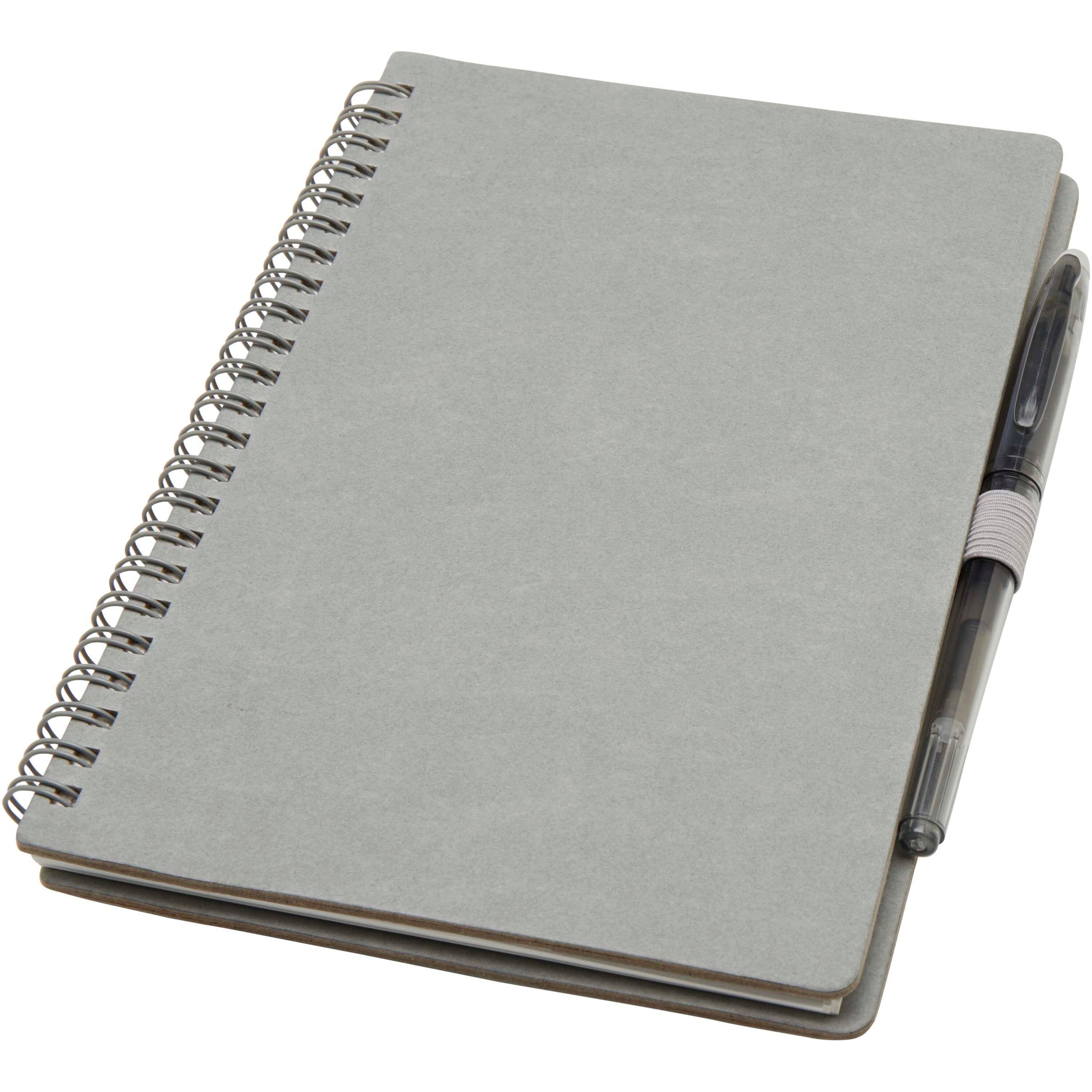 Slate Reusable Hard Cover Notebook and Pen Set