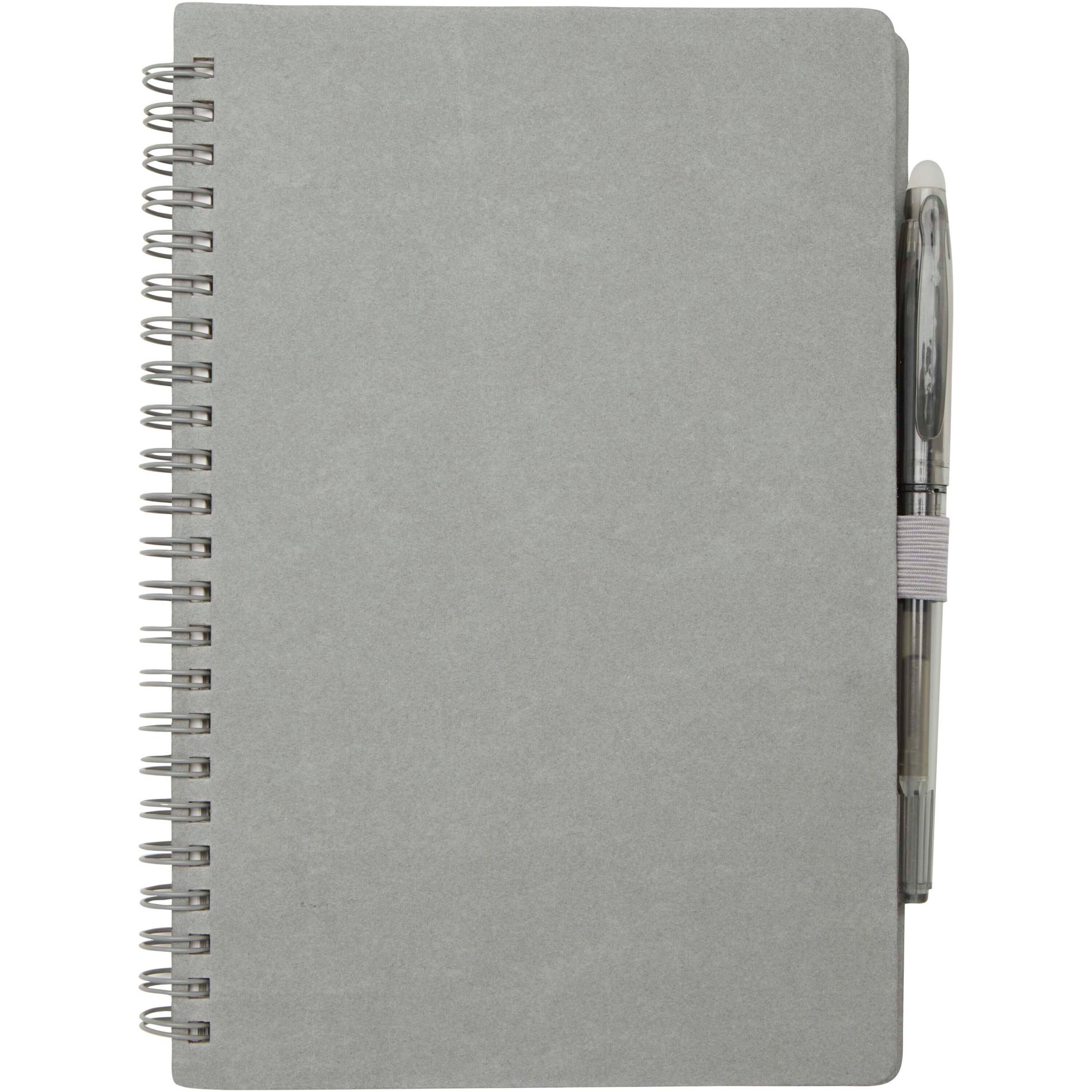 Slate Reusable Hard Cover Notebook and Pen Set