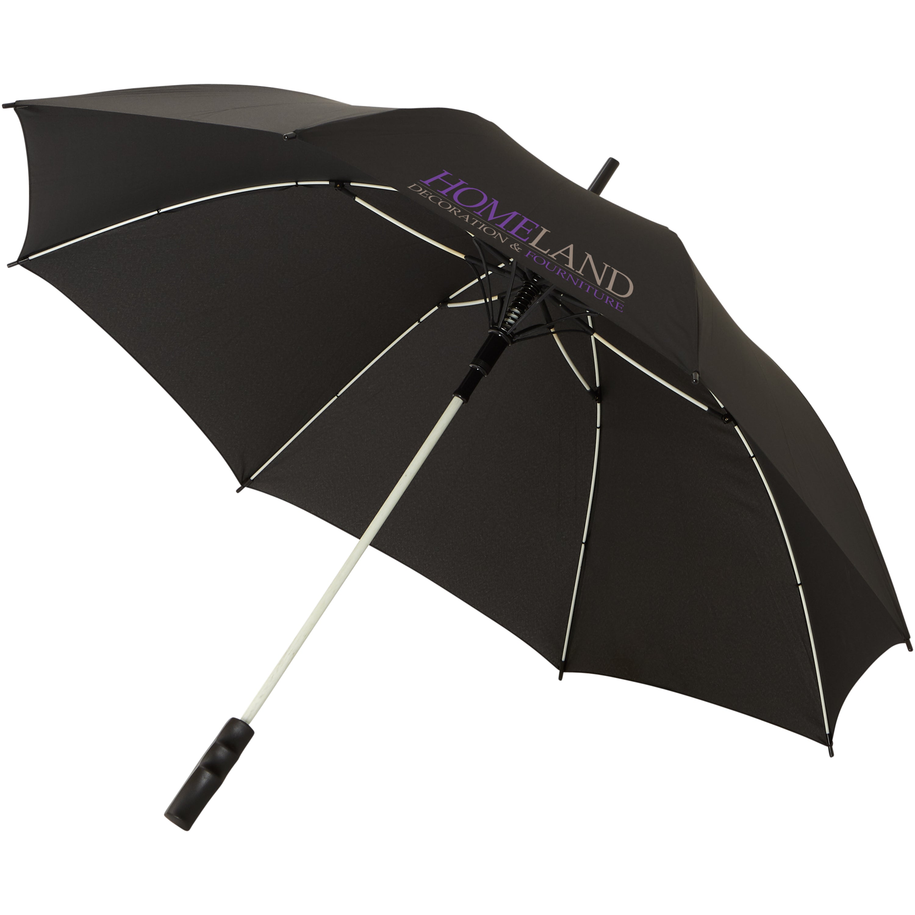 Windproof Auto Umbrella with Pongee Canopy