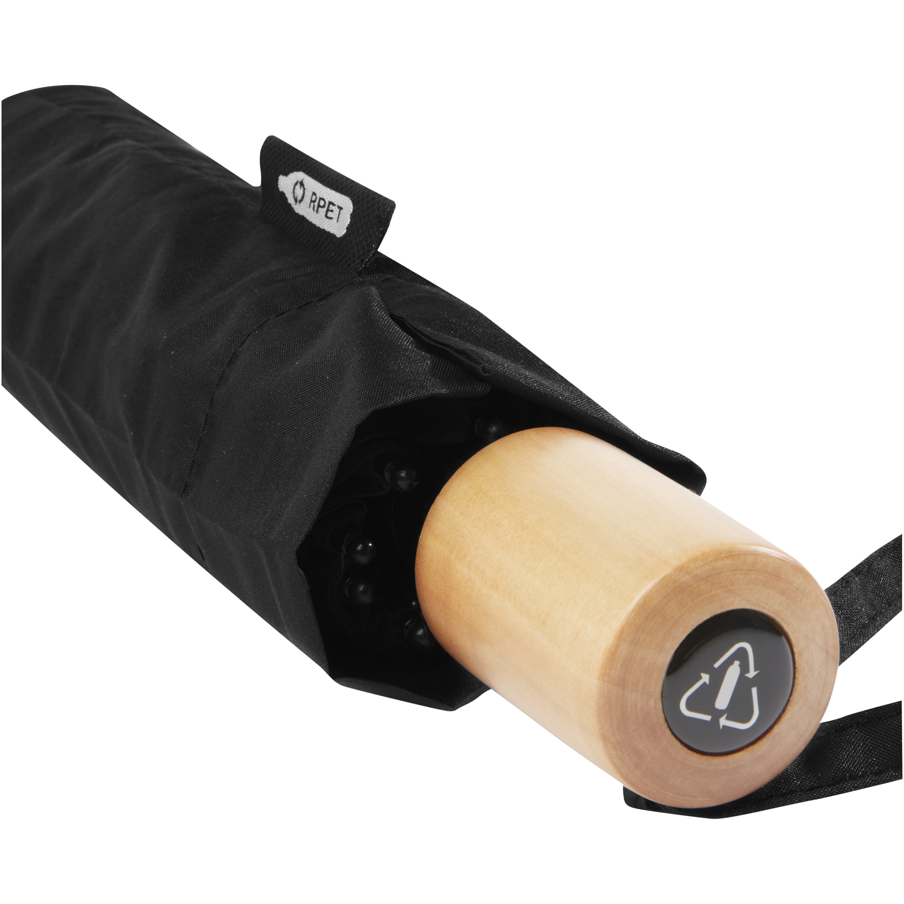 Birgit Recycled Polyester Windproof Umbrella