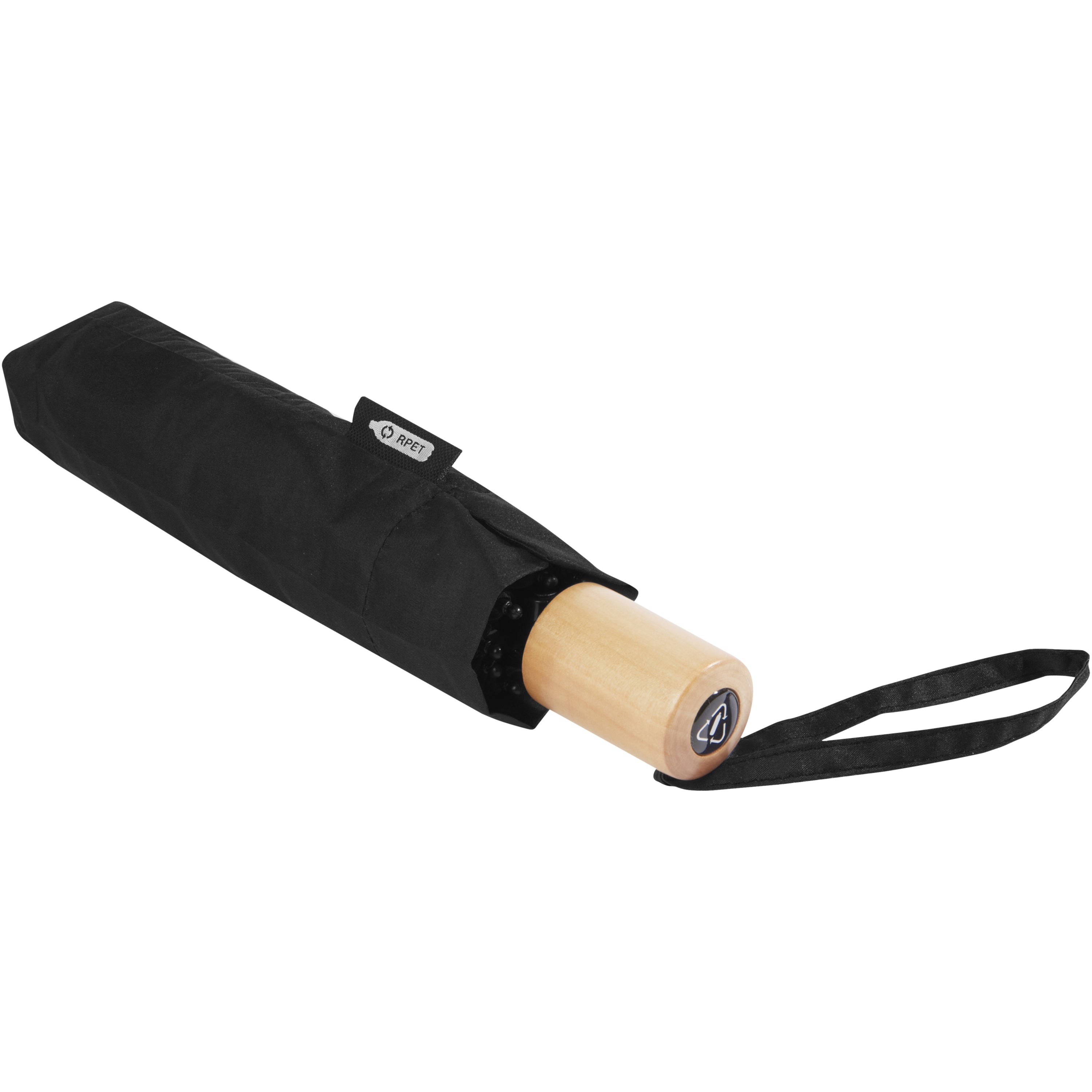 Birgit Recycled Polyester Windproof Umbrella