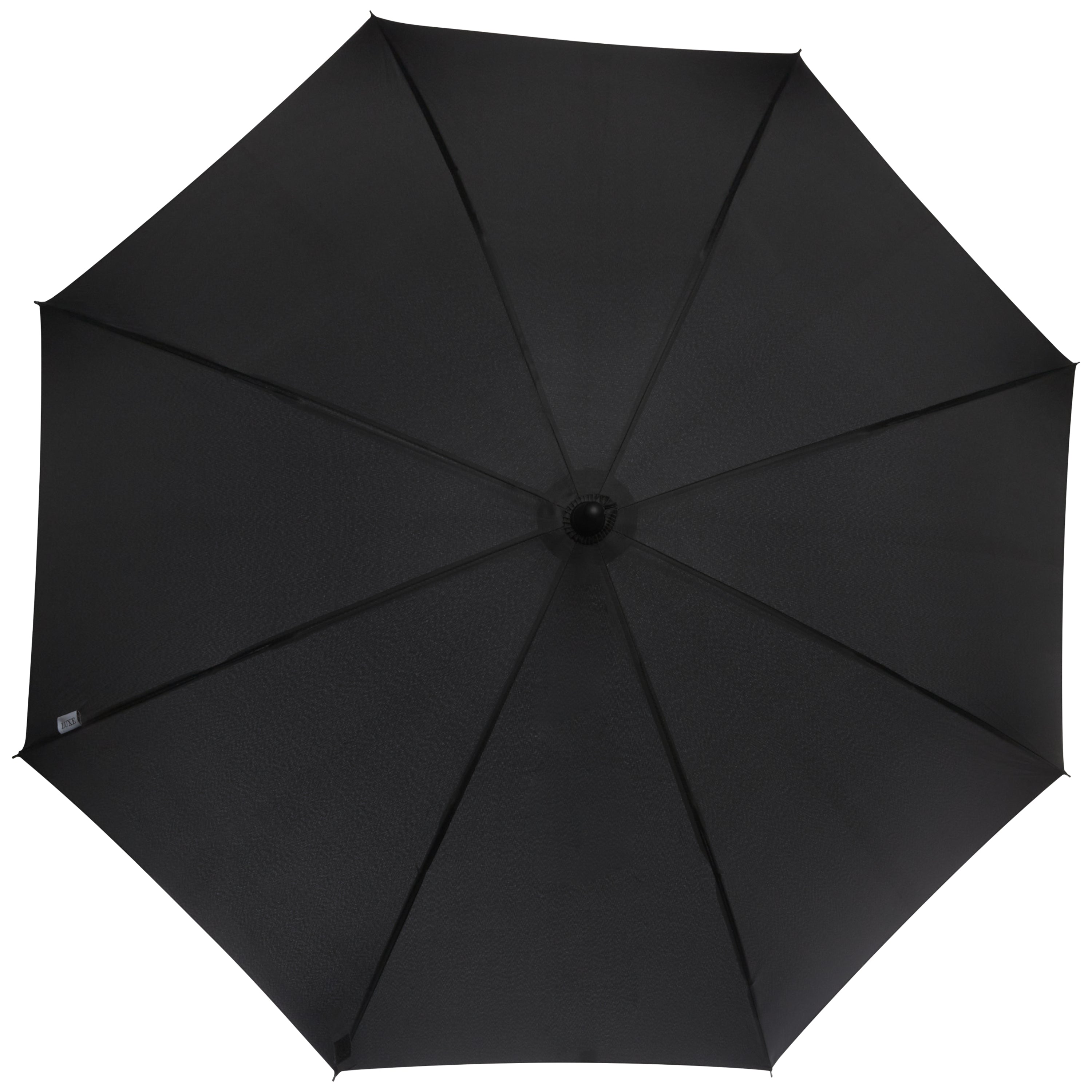 Carbon Look Umbrella with Crooked Handle